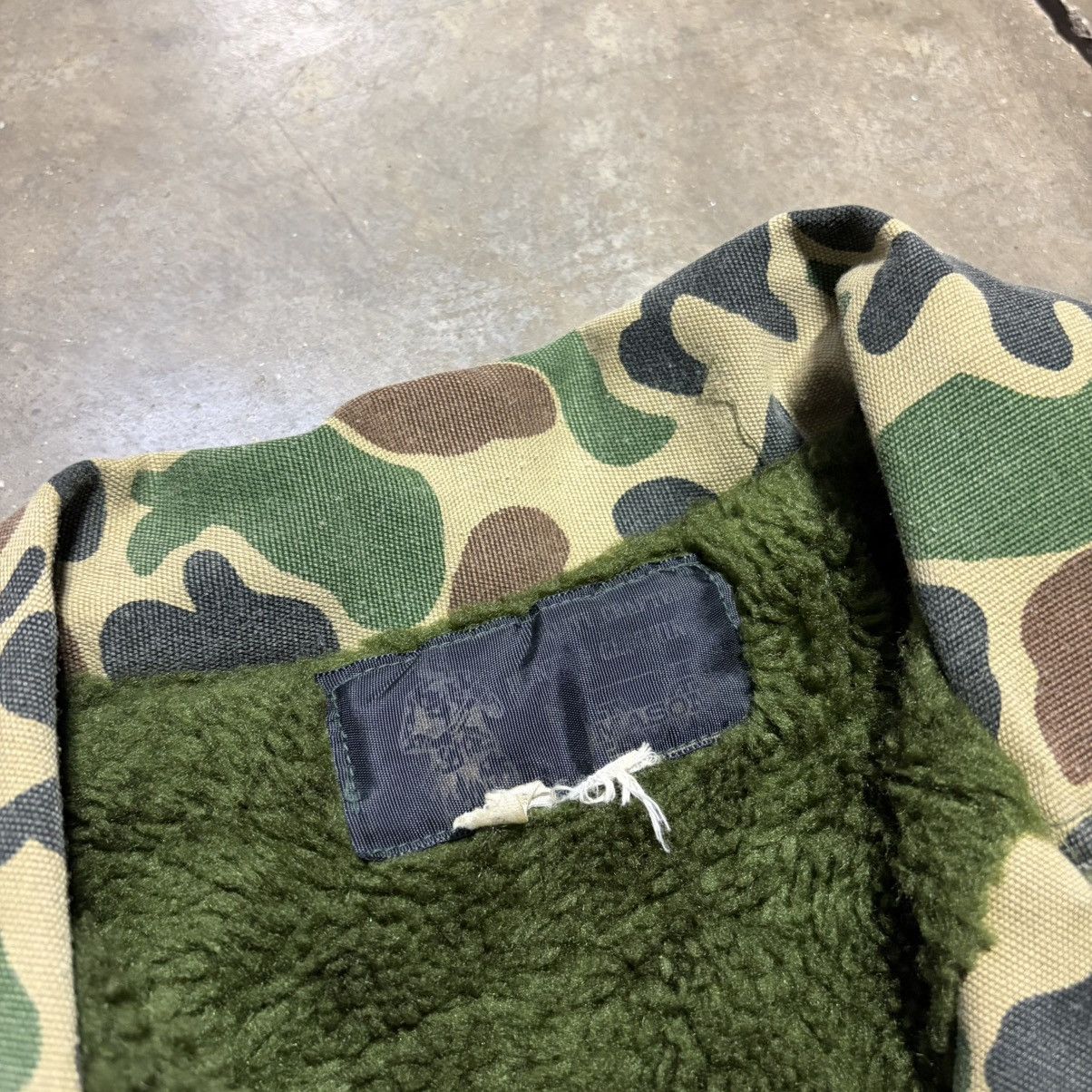 Vintage Vintage 80s Duck Camo Chore Jacket Hunting Outdoor Utility Size US L / EU 52-54 / 3 - 10 Thumbnail