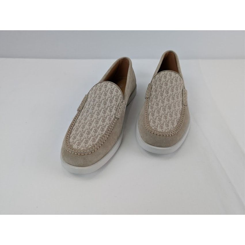 Dior o1rshd1 Canvas Granville Clean Loafers Boots in Beige 46 Size US 13 / EU 46 - 8 Thumbnail