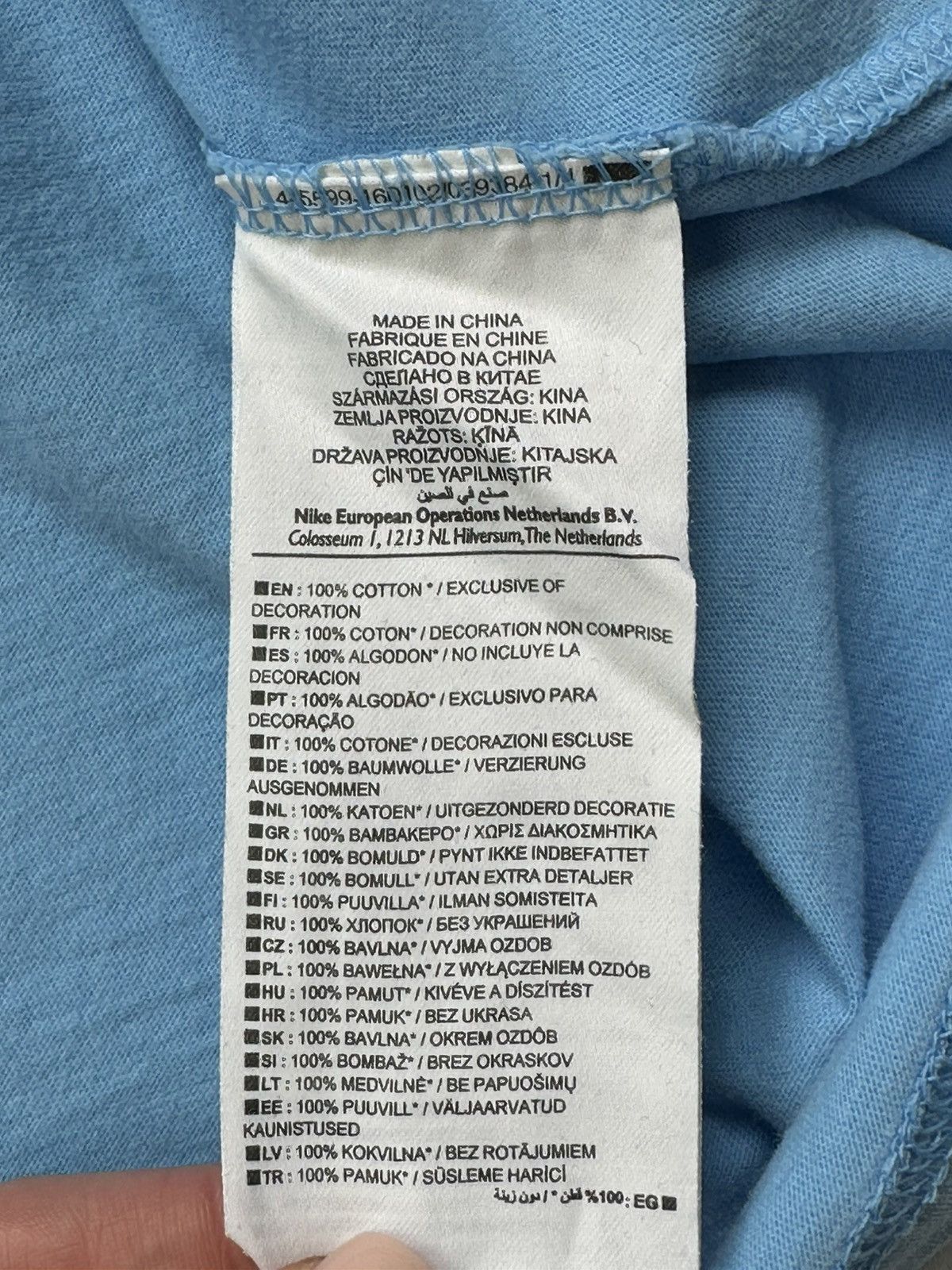 Nike Vintage Y2k Nike RF Roger Federer Box Logo Tee Size US L / EU 52-54 / 3 - 9 Thumbnail