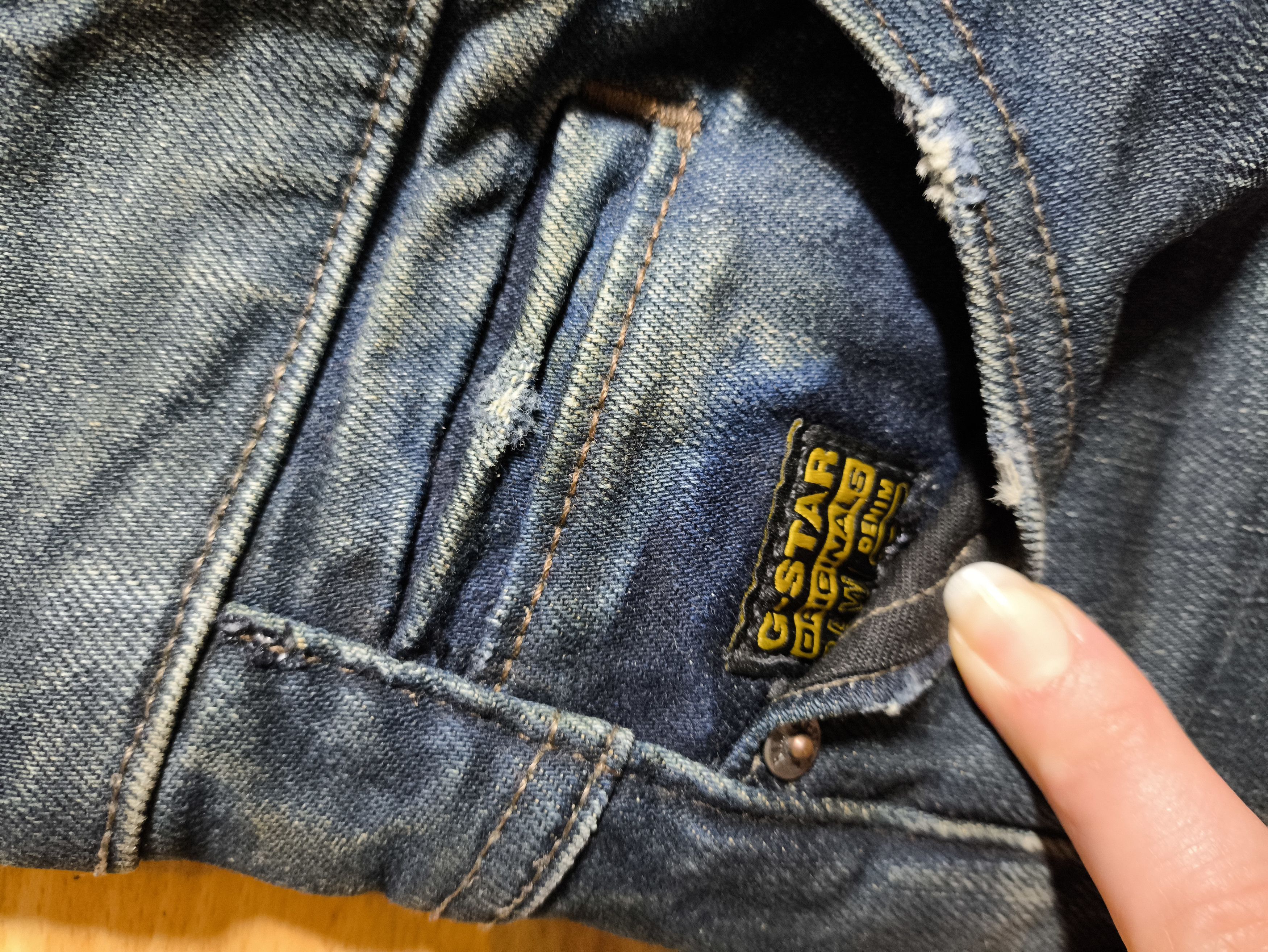 G-Star G-Star Raw women’s high straight distressed jeans 24/32 Size 24" / US 00 / IT 34 - 3 Thumbnail
