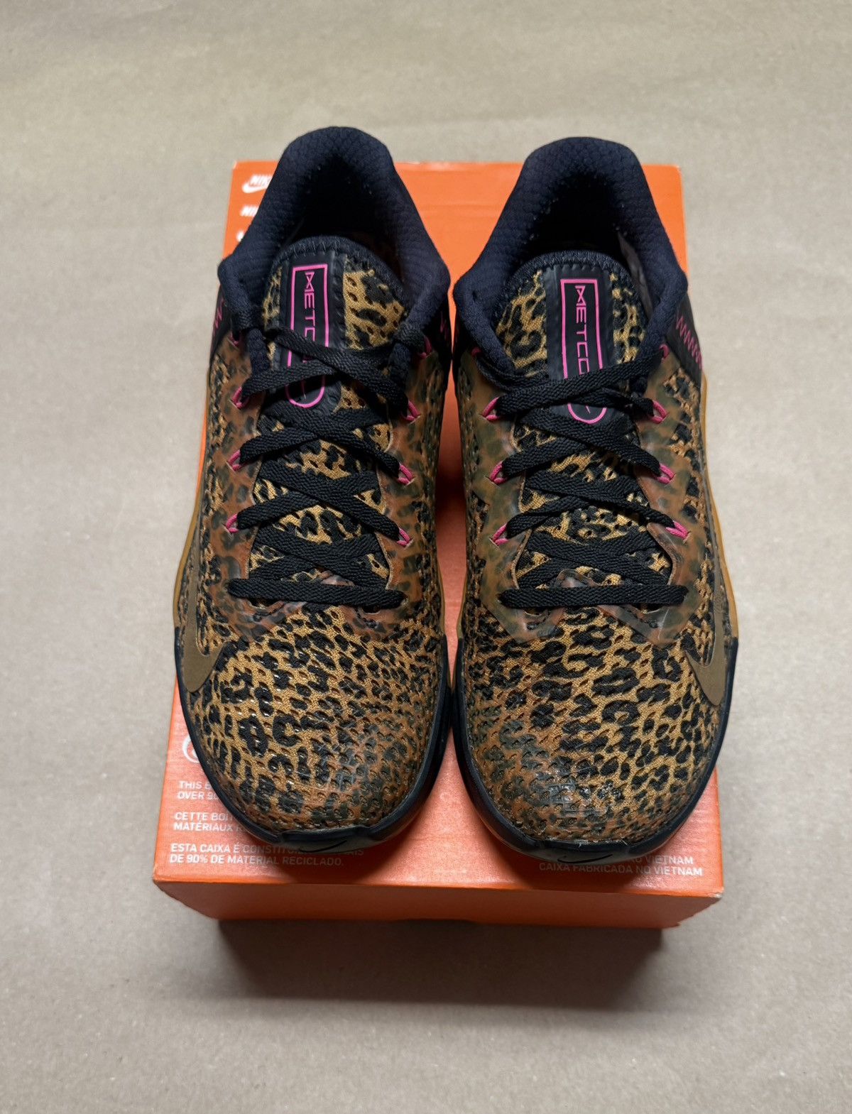 Nike Nike Metcon 6 Women’s sz 8 Cheetah Print training CrossFit! Size US 8 / IT 38 - 3 Thumbnail