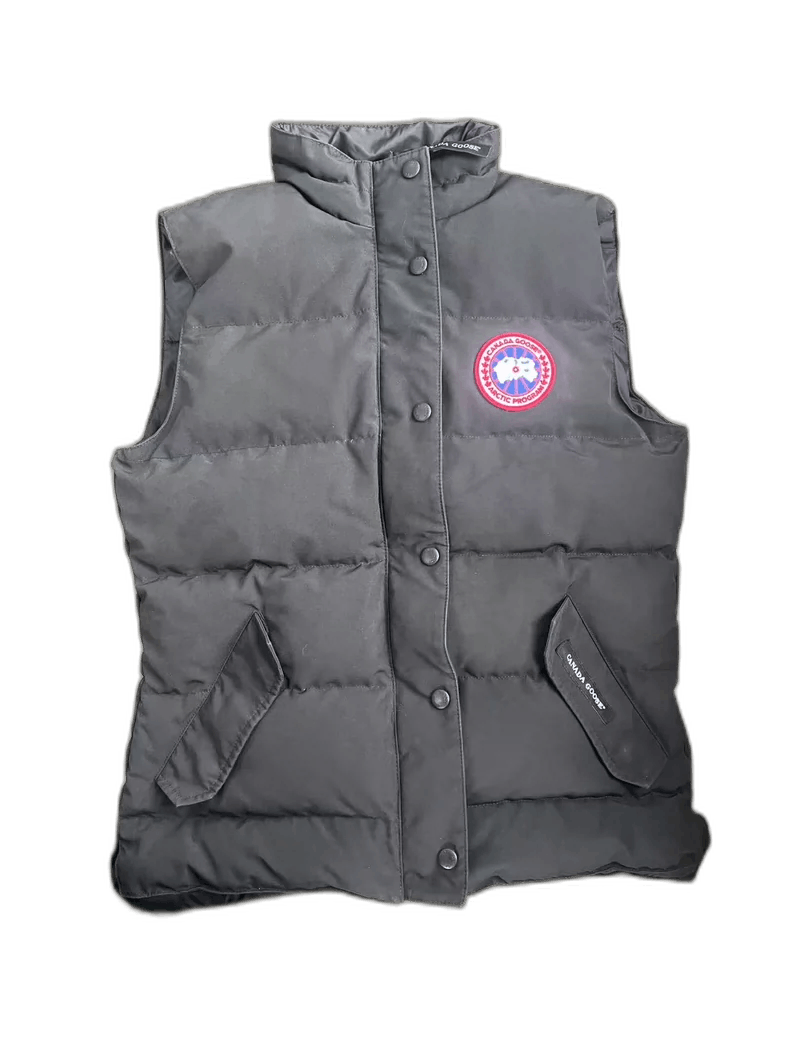Canada Goose Black Down Vest M Size