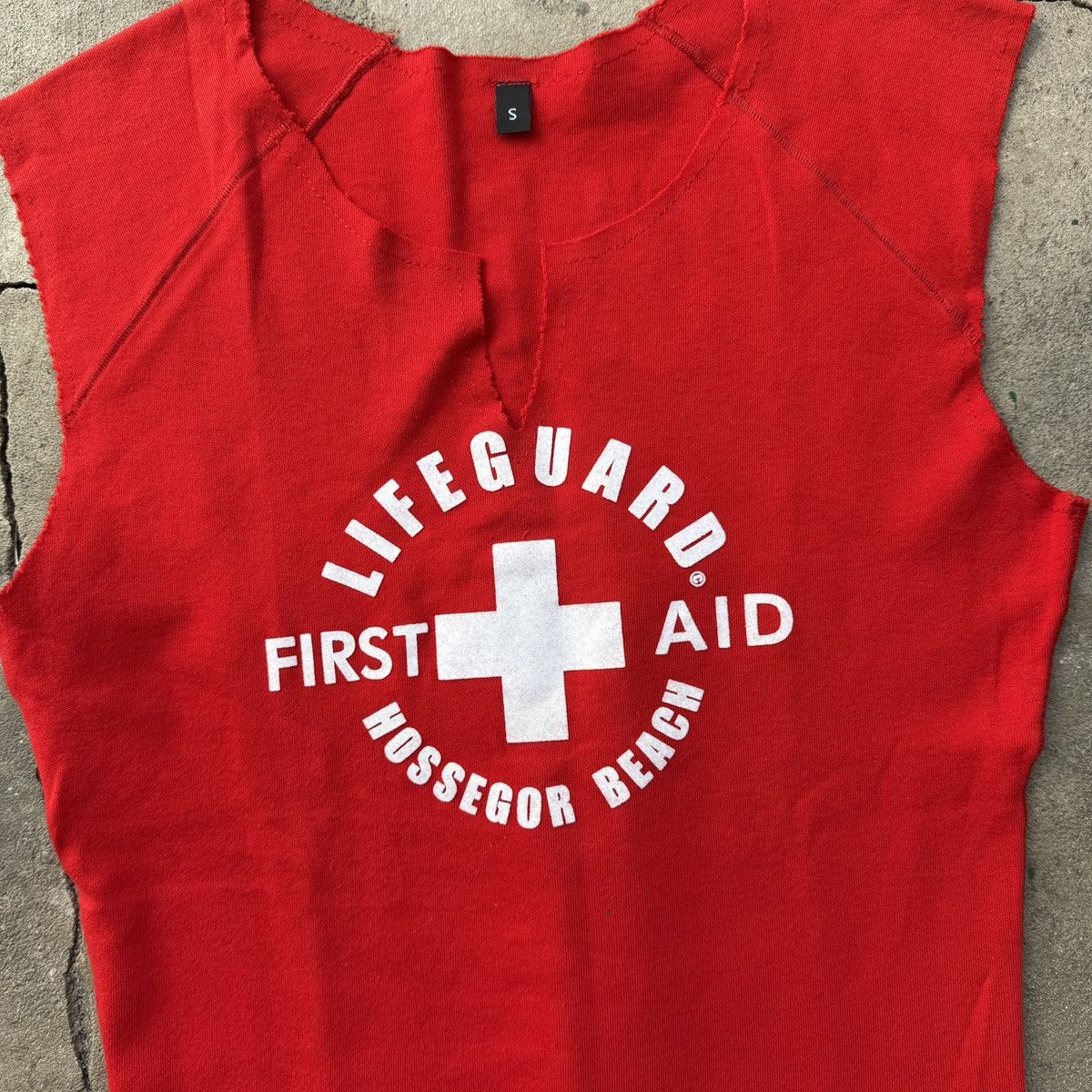 Japanese Brand × Vintage Y2K Life Guard First Aid Sexy Tank Top Size S / US 4 / IT 40 - 3 Thumbnail