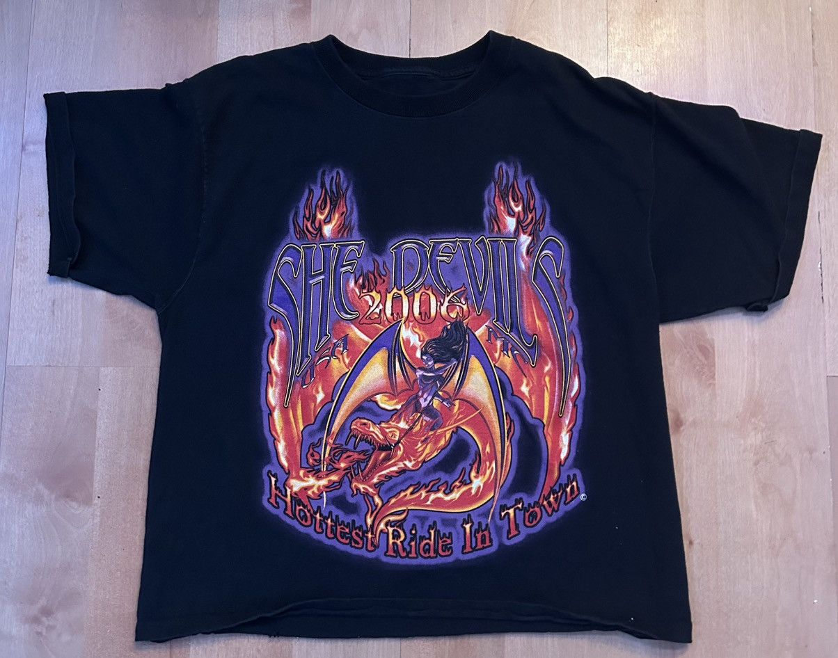Harley Davidson Harley Davidson She Devils motorcycle club tee Size US S / EU 44-46 / 1 - 1 Thumbnail