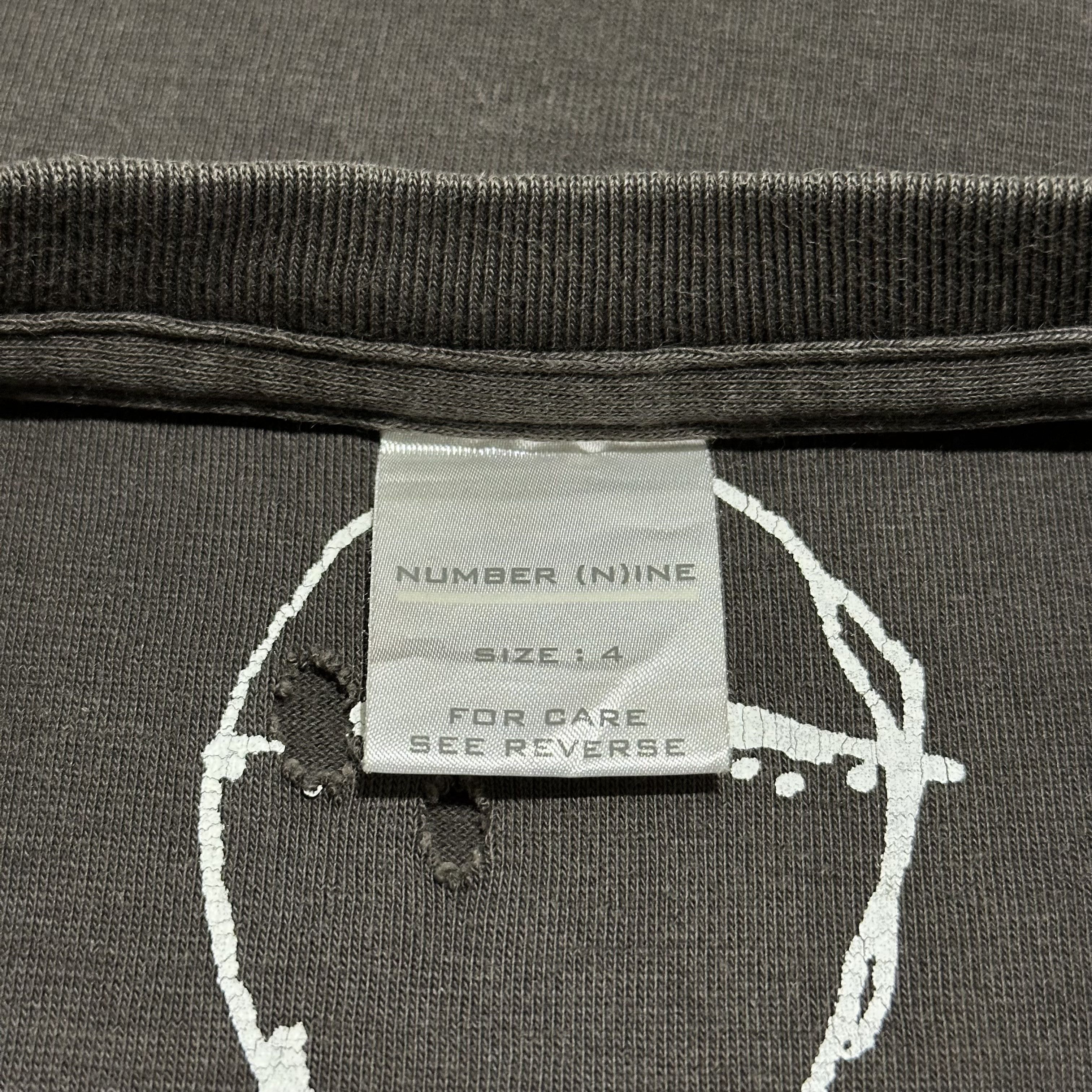 Number (N)ine Number nine Distressed tee Size US XL / EU 56 / 4 - 6 Thumbnail