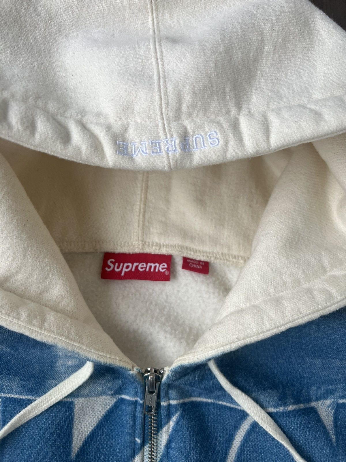 Supreme Supreme divine zip up hoodie Size US L / EU 52-54 / 3 - 4 Thumbnail