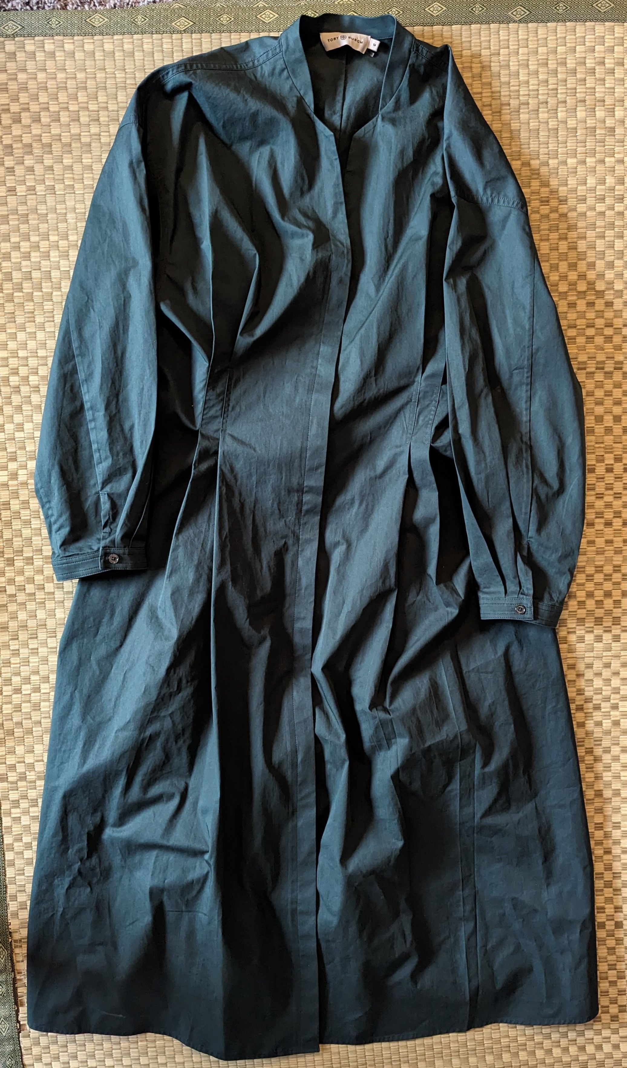 Tory Burch Cotton Poplin Shirt Dress