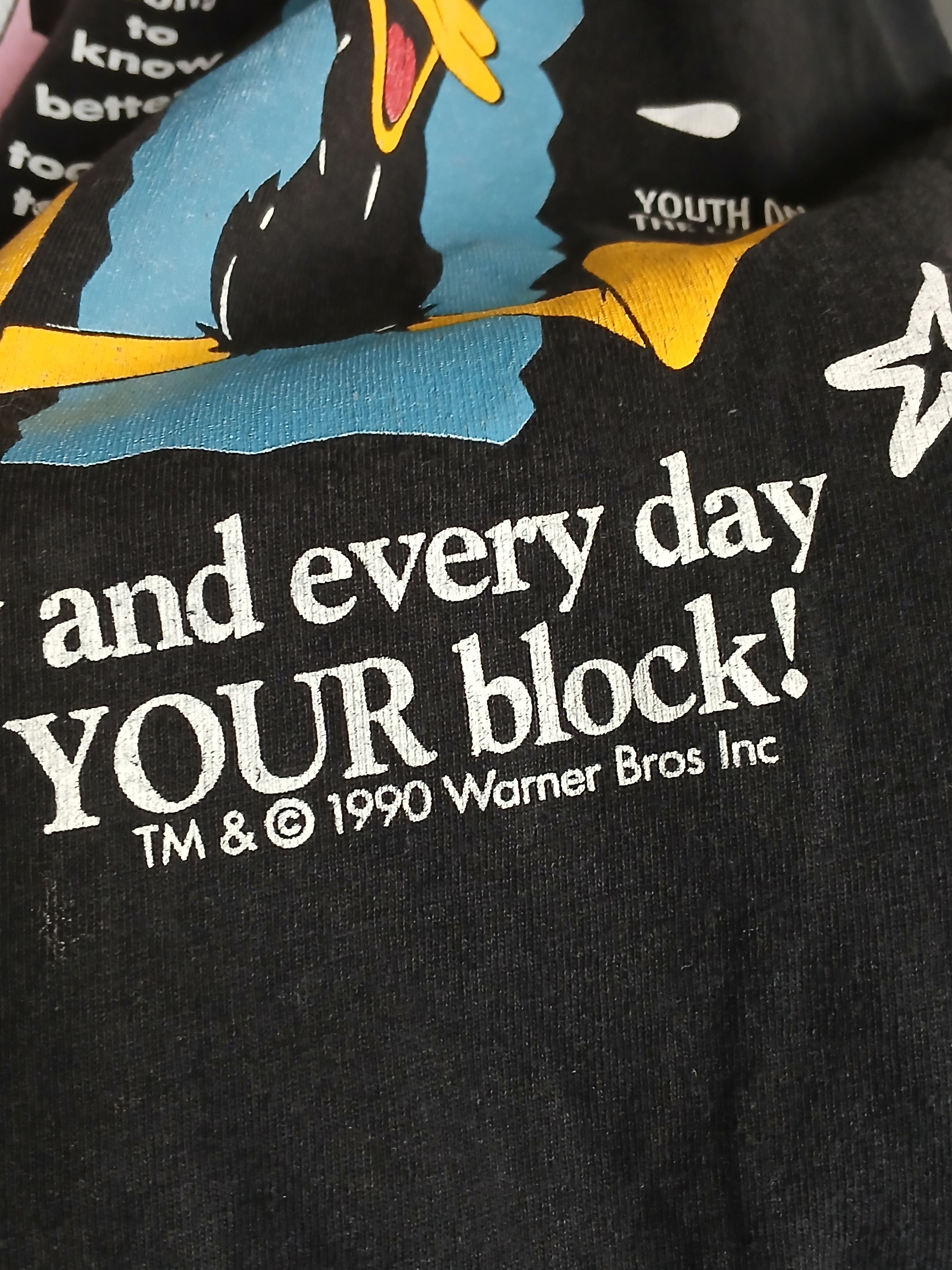 Cartoon Network × Vintage × Warner Bros Vintage 1990 Warner Bros Looney Tunes T-Shirt Size US XL / EU 56 / 4 - 4 Thumbnail
