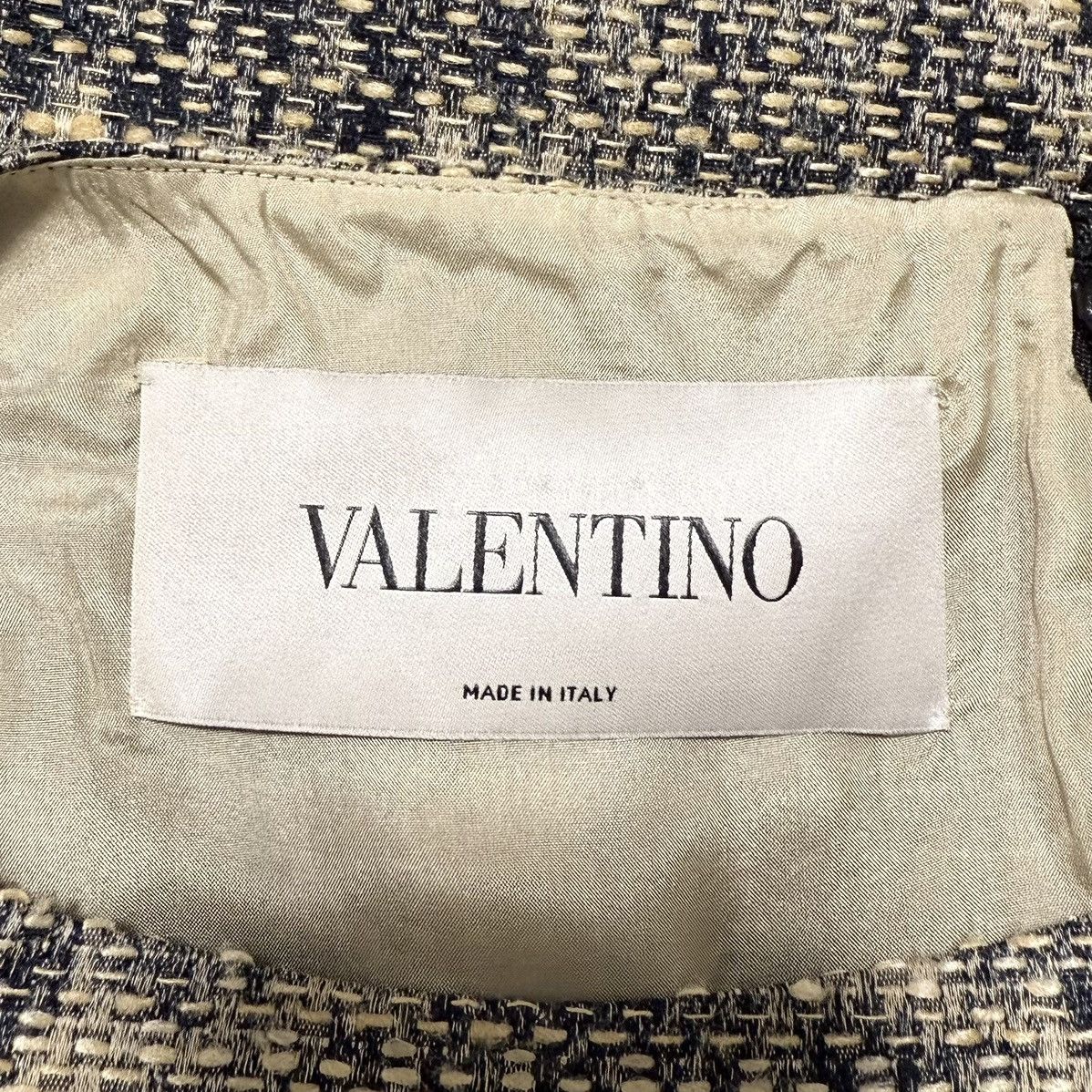 Valentino Genuine Valentino Silk-blend Tweed Sleeveless Dress 38 Size XS / US 0-2 / IT 36-38 - 2 Thumbnail
