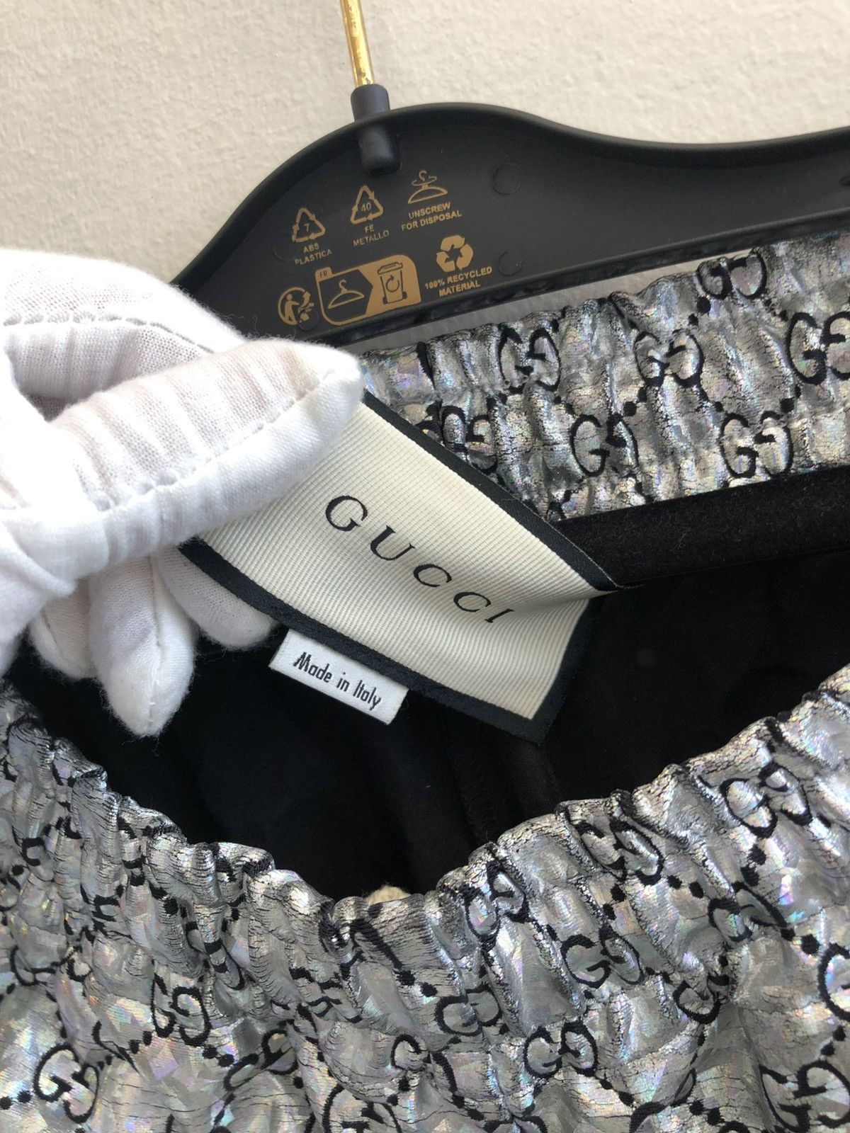 Gucci Gucci GG Supreme Print diamond crystal Jogging Pant Size US 32 / EU 48 - 5 Thumbnail