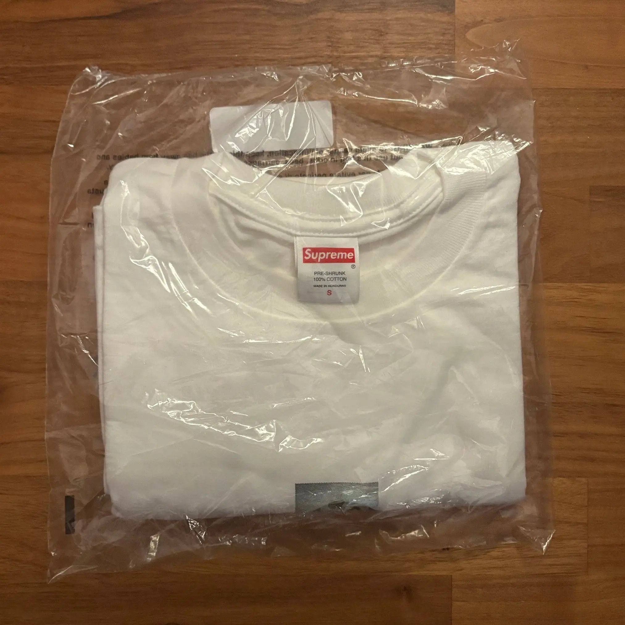 Supreme Supreme Jesus Prayer Card Box Logo Tee White | Grailed