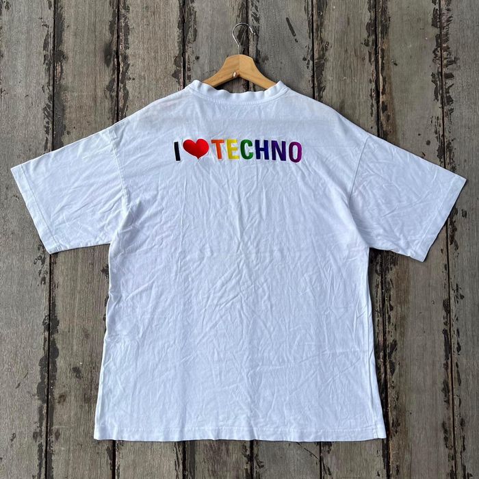 Balenciaga I LOVE TECHNO | Grailed