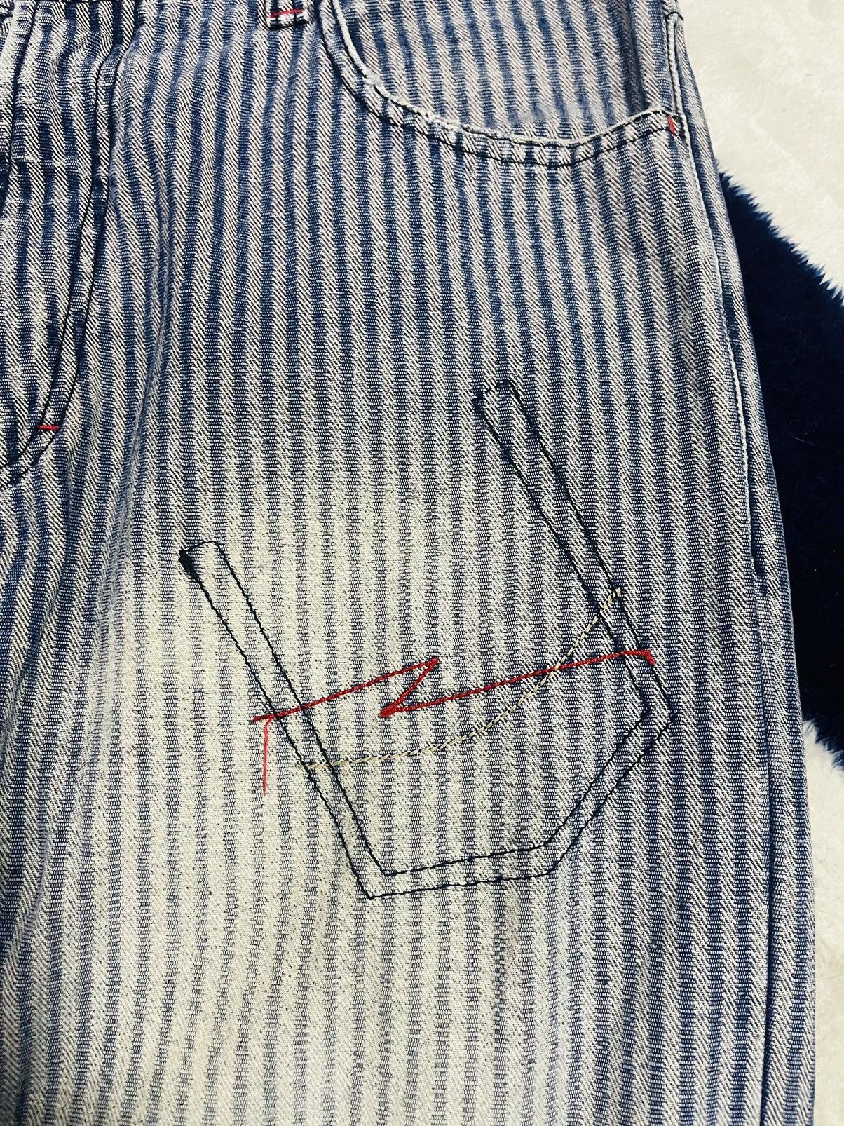 Clench × Jean Clench Hickory Jeans (14) Size US 36 / EU 52 - 13 Thumbnail