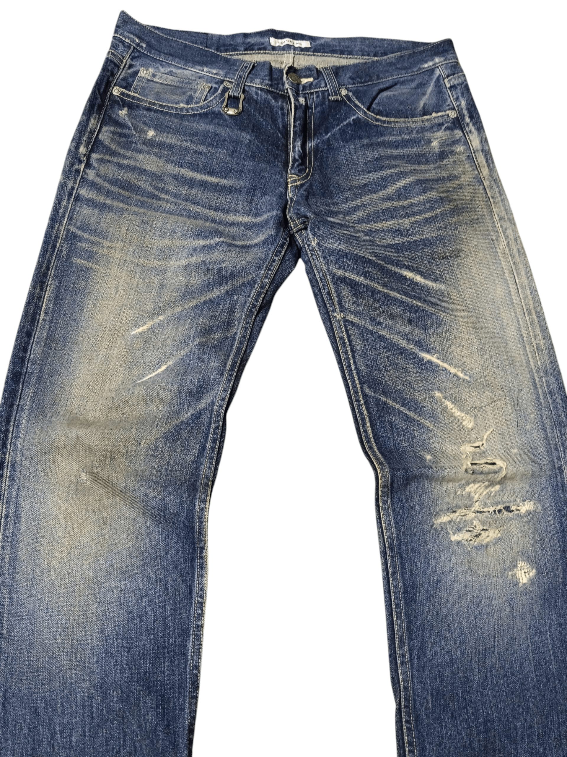 Ego Tripping Ego Tripping Distressed Denim Size US 34 / EU 50 - 3 Thumbnail