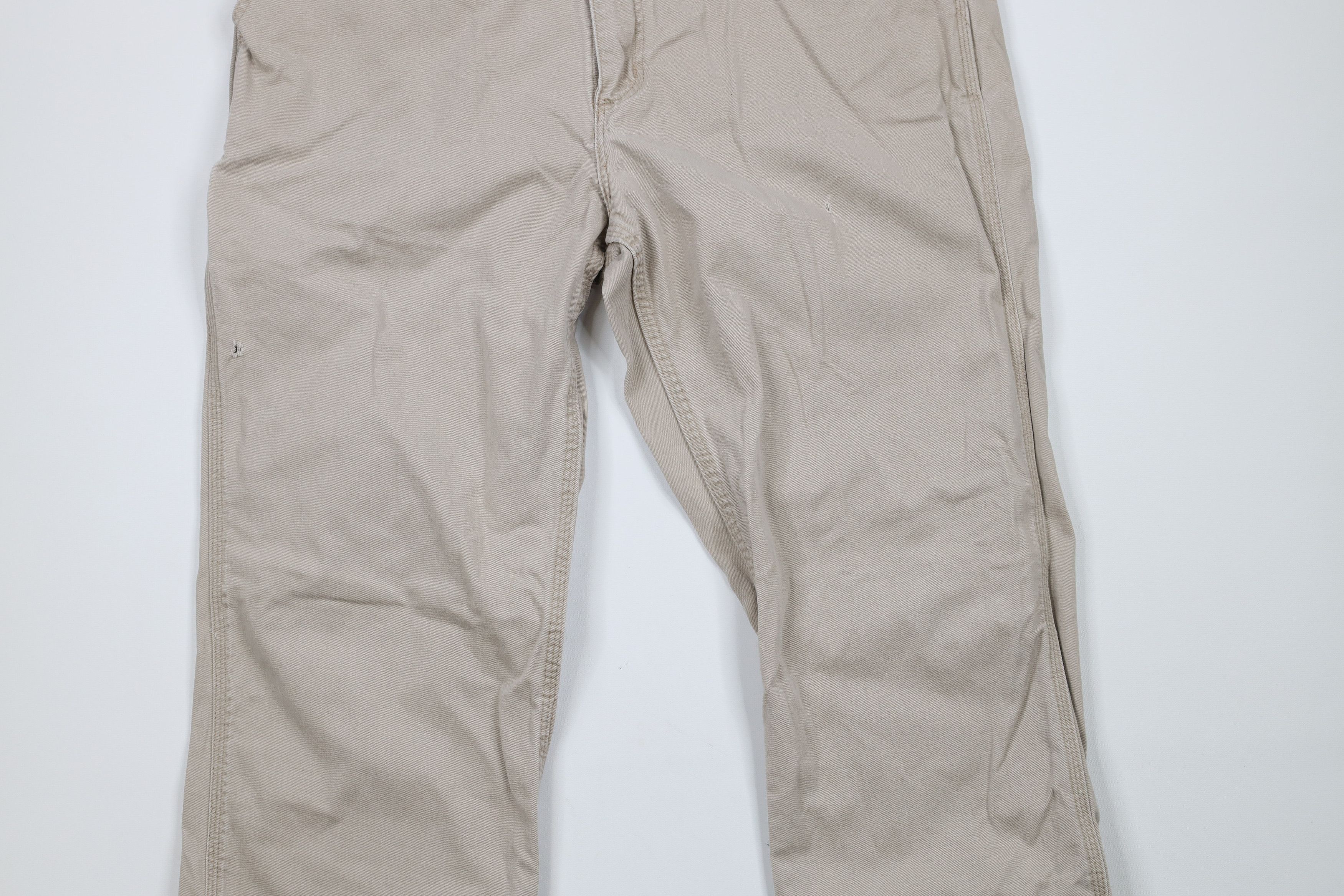 Carhartt Vintage Carhartt Spell Out Wide Leg Chino Pants Beige Size US 38 / EU 54 - 3 Thumbnail