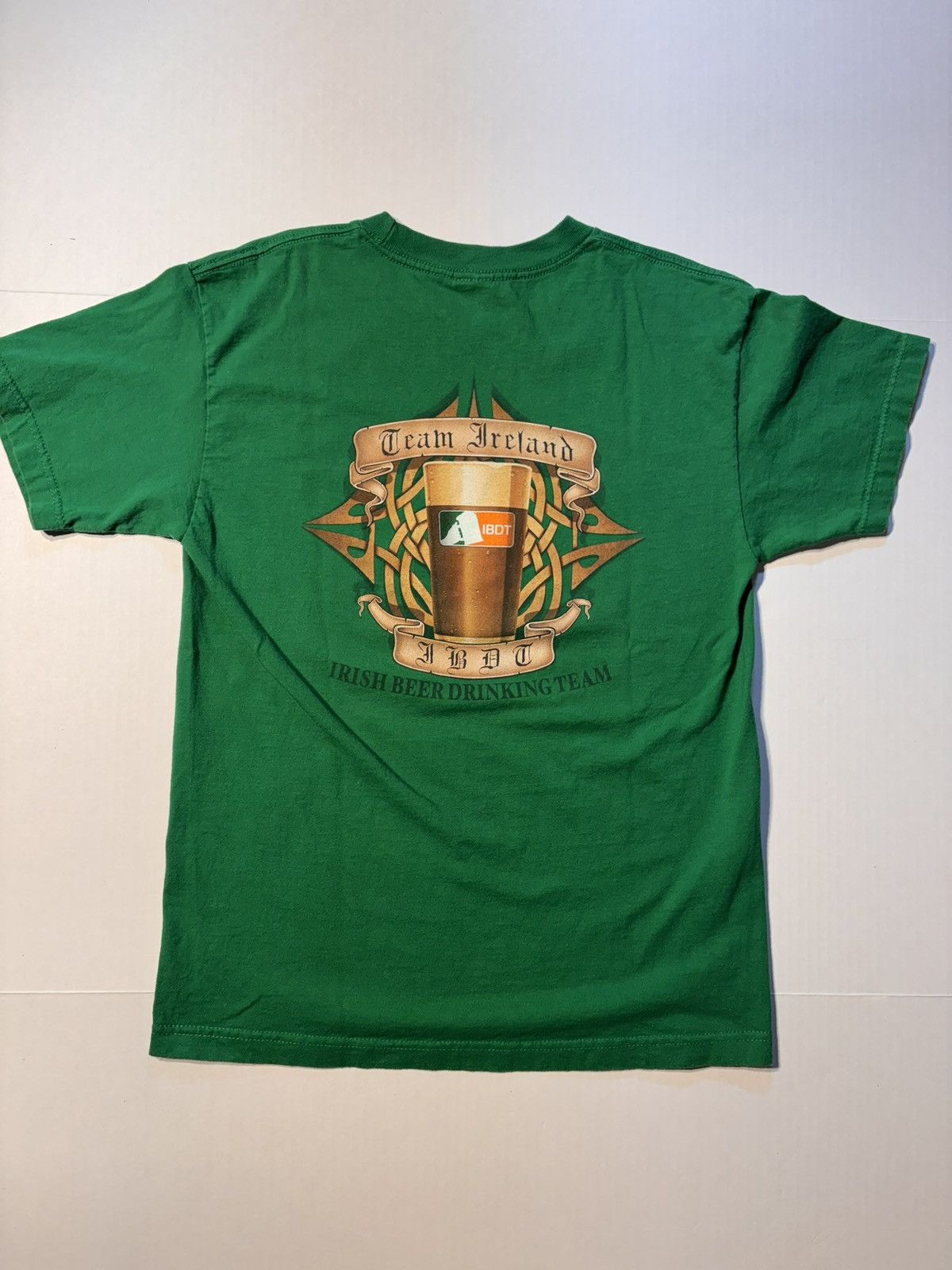 Alstyle Vtg Ireland Irish Beer Drinking Team St. Patrick’s Day Size US M / EU 48-50 / 2 - 8 Thumbnail
