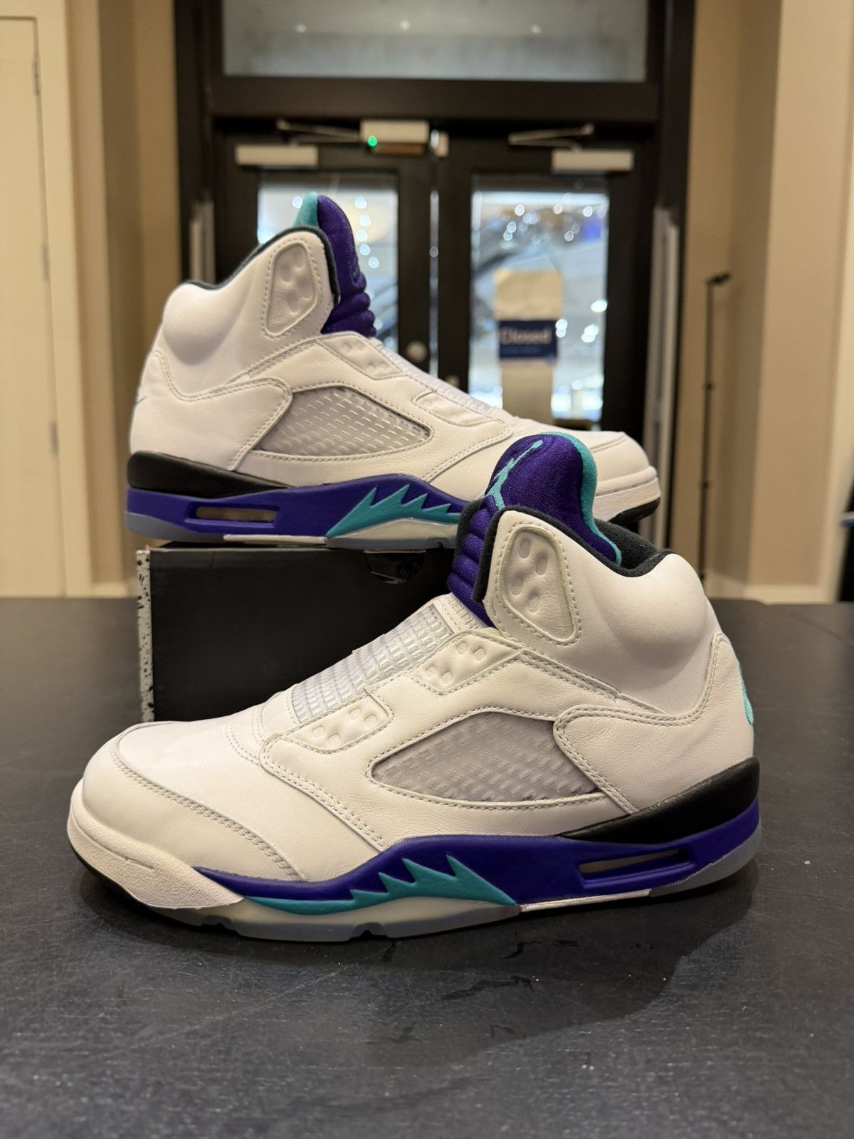 Jordan Brand Jordan 5 Retro NRG ‘Grape Fresh Prince’ Size US 8 / EU 41 - 1 Thumbnail