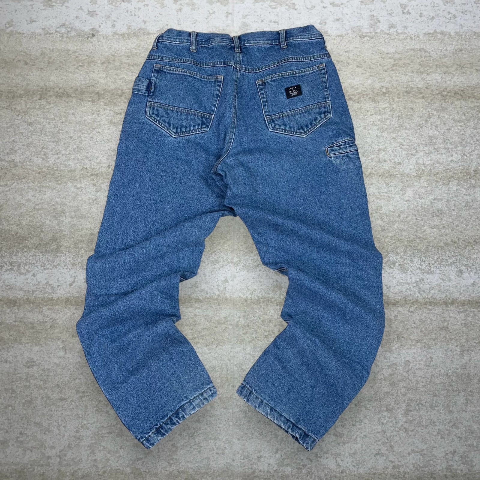 Vintage Vintage Y2K Lakin Mckey Key Jeans 36x34 Relaxed Medium Wash Size US 36 / EU 52 - 1 Thumbnail