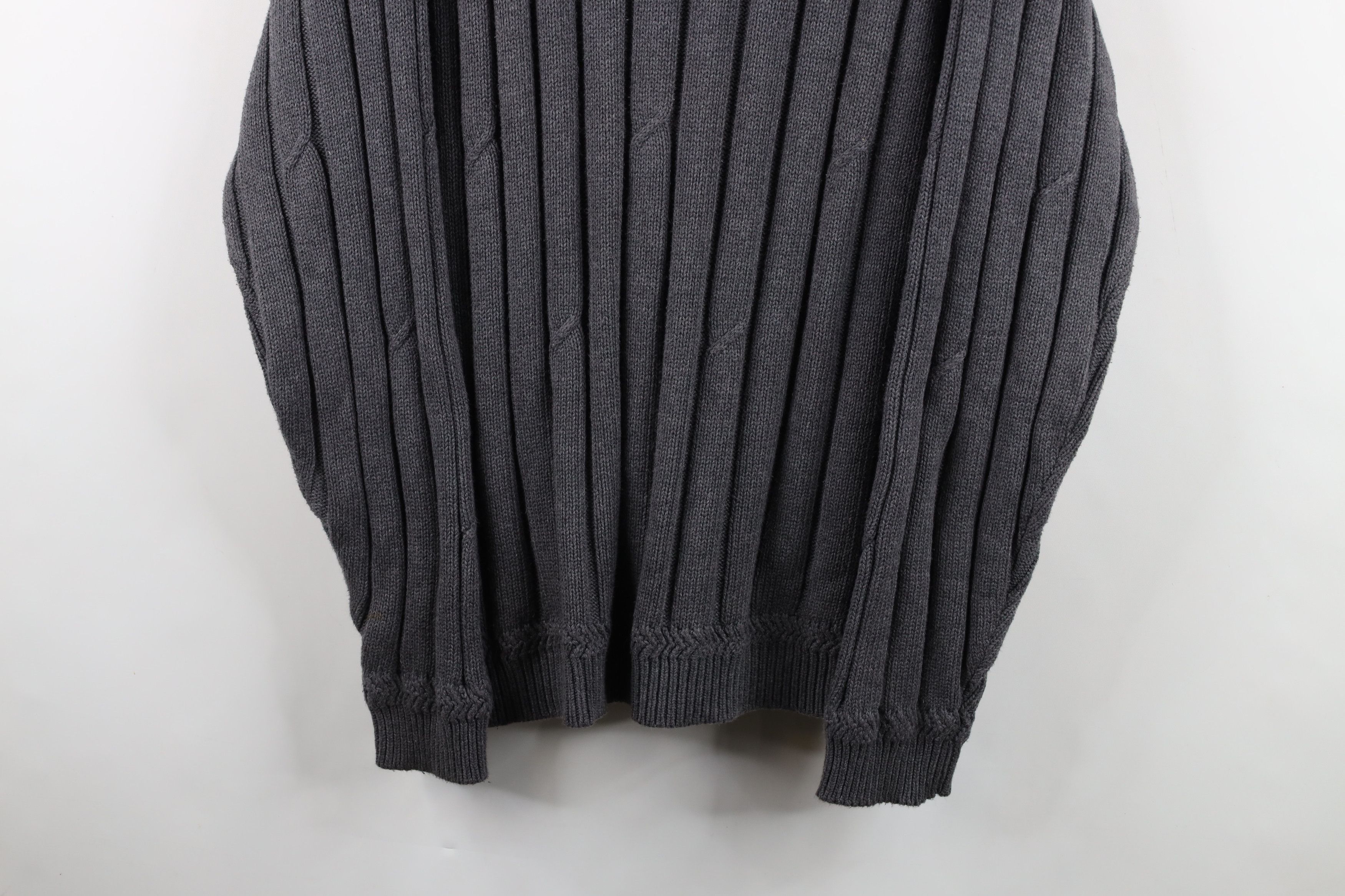 Nautica Vintage Nautica Heavyweight Ribbed Knit Crewneck Sweater Size US XL / EU 56 / 4 - 3 Thumbnail