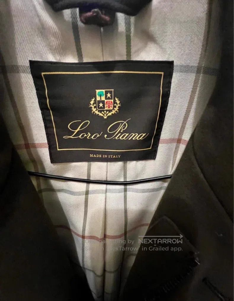 Loro Piana Loro Piana Long coat, pure cotton with interlining Size US M / EU 48-50 / 2 - 3 Thumbnail