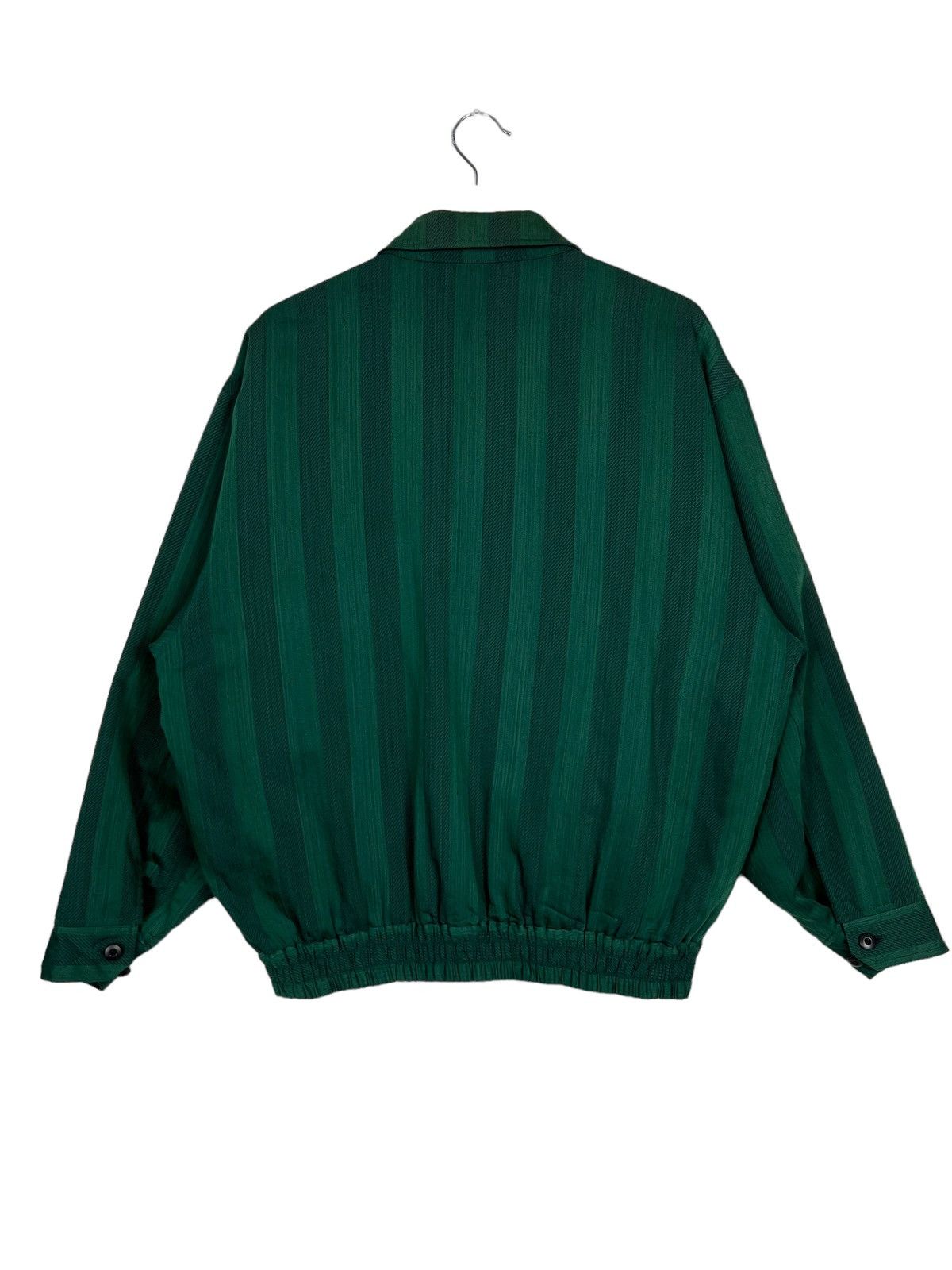 Issey Miyake × Japanese Brand 🔥 ISSEY MIYAKE ACEMAN STRIPE BOMBER JACKET Size US L / EU 52-54 / 3 - 8 Thumbnail