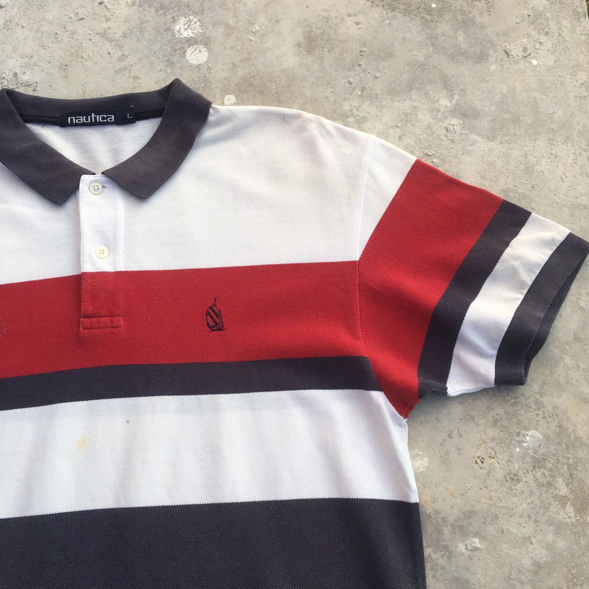 Nautica × Vintage Vintage Nautica Polo Shirt Size US M / EU 48-50 / 2 - 5 Thumbnail
