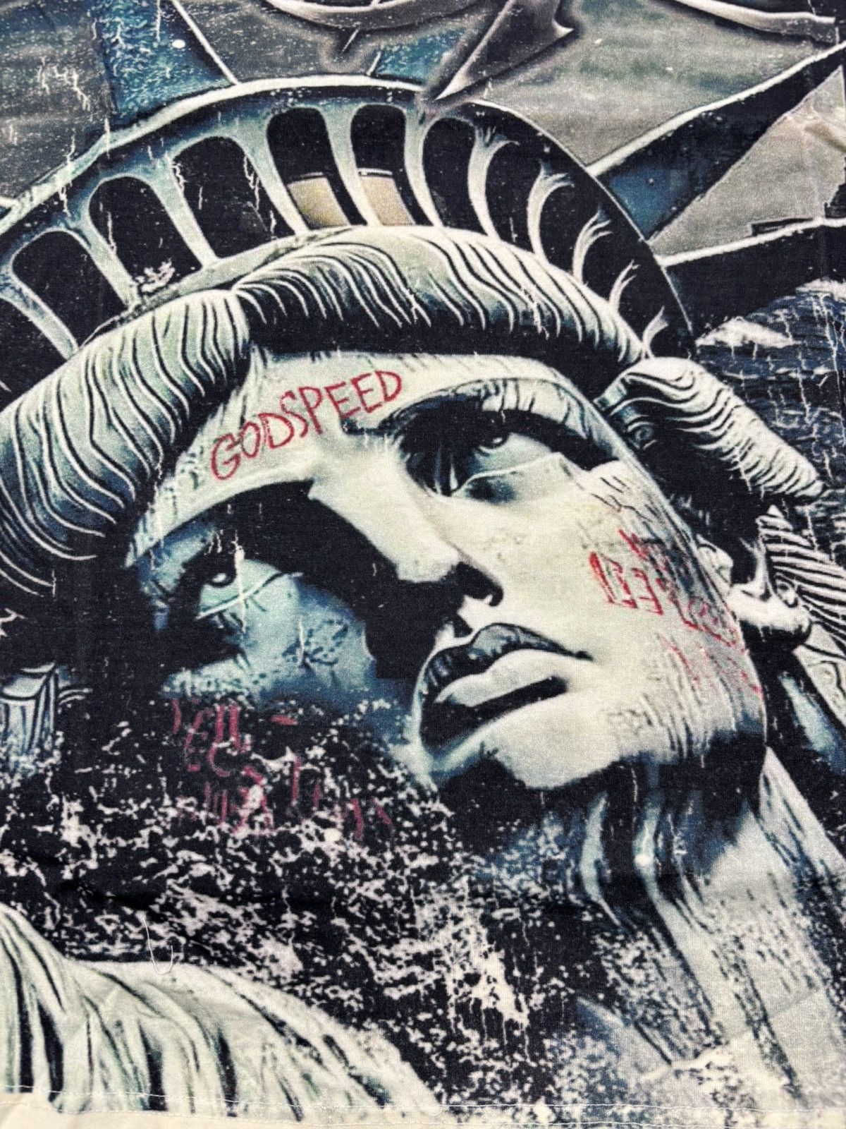 Godspeed Godspeed Sunken Liberty Tee, Bone Size US XL / EU 56 / 4 - 5 Thumbnail