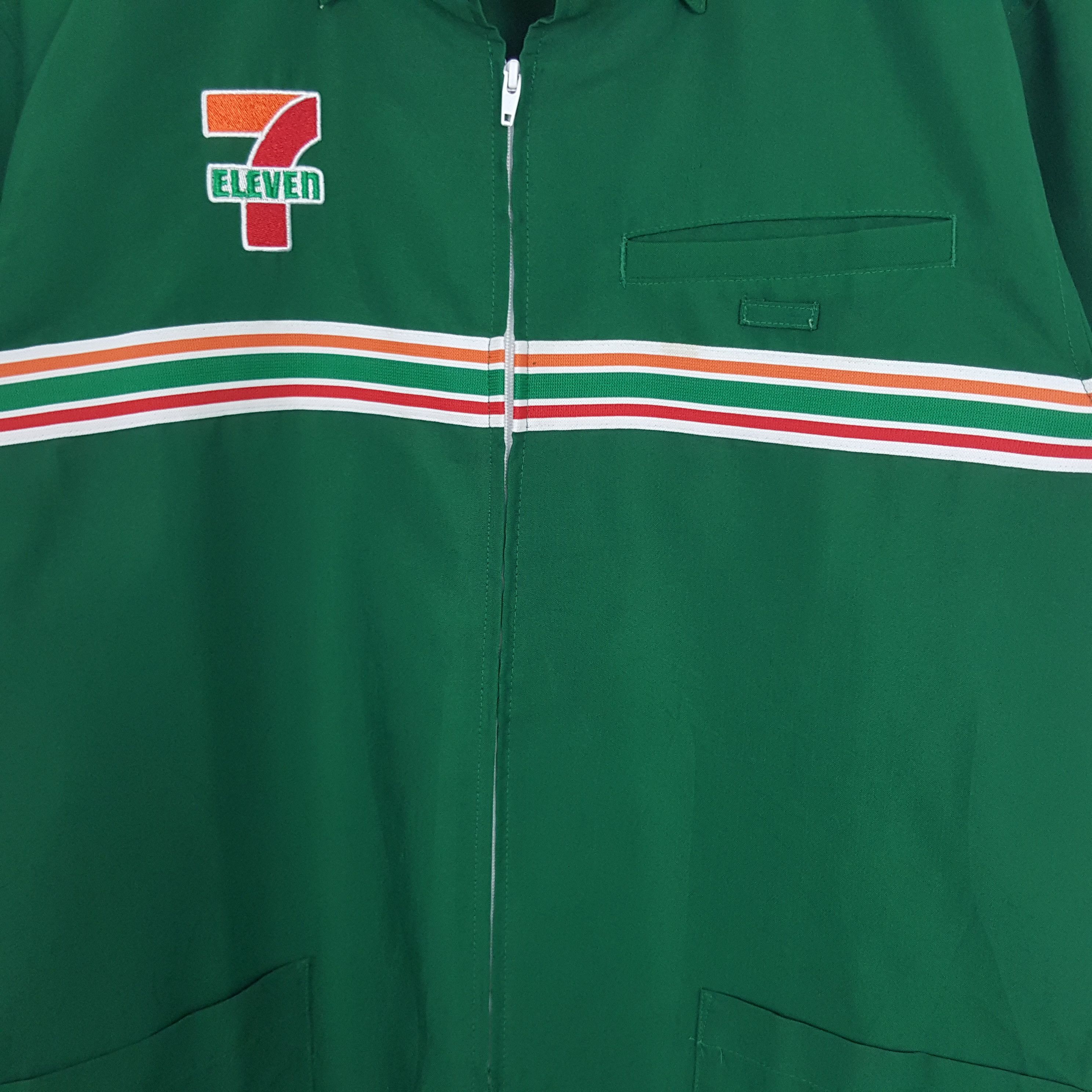 Japanese Brand × Vintage Vintage 7 Eleven Japanese Brand Uniform Shirt Jacket Size US L / EU 52-54 / 3 - 4 Thumbnail