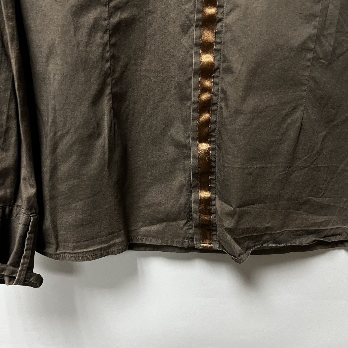 Daniele Alessandrini Daniele Alessandrini Shirt Brown y2k Size US L / EU 52-54 / 3 - 5 Thumbnail