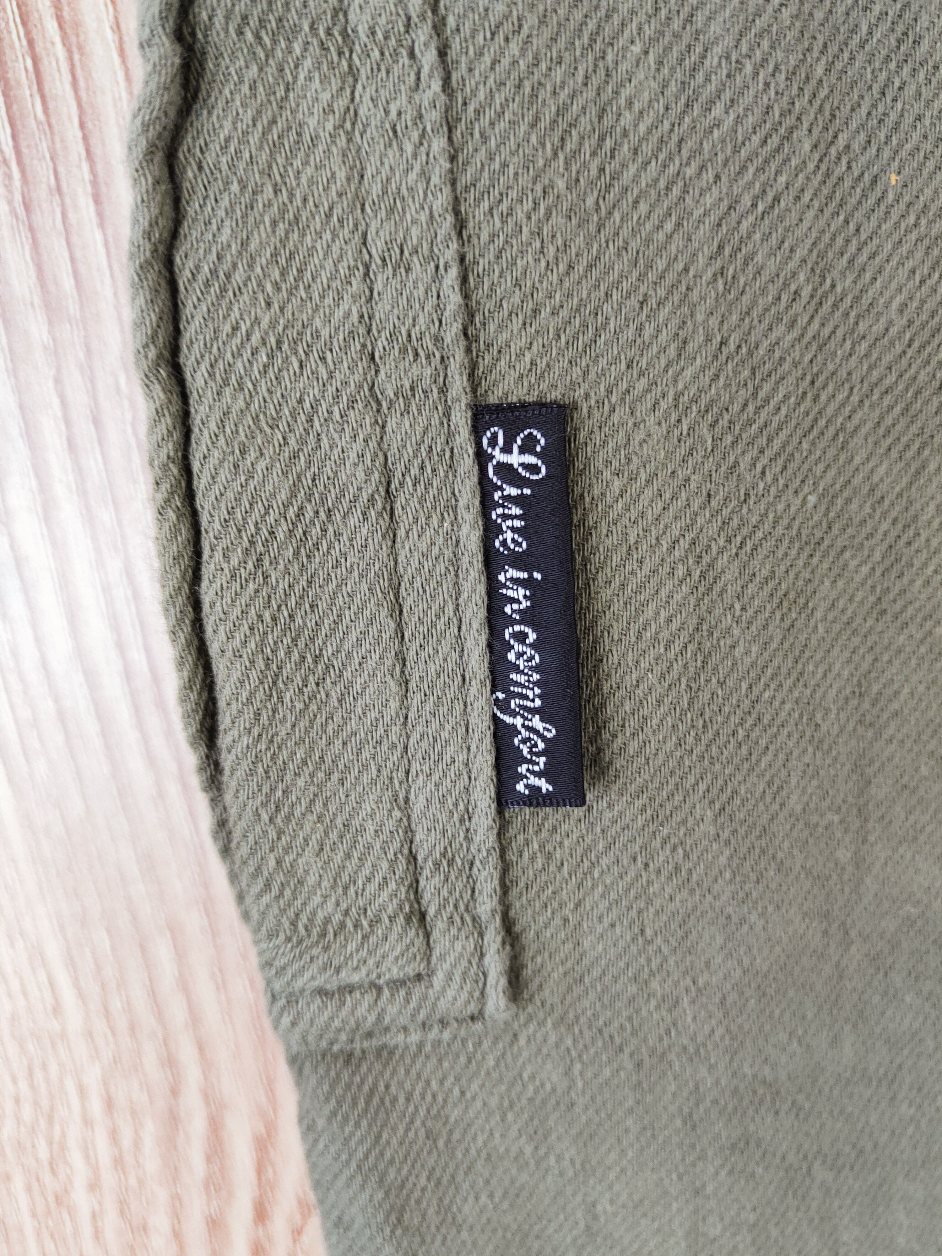 Japanese Brand Live in Comfort Green Multipocket Cargo Pants #W445 Size US 27 - 8 Thumbnail