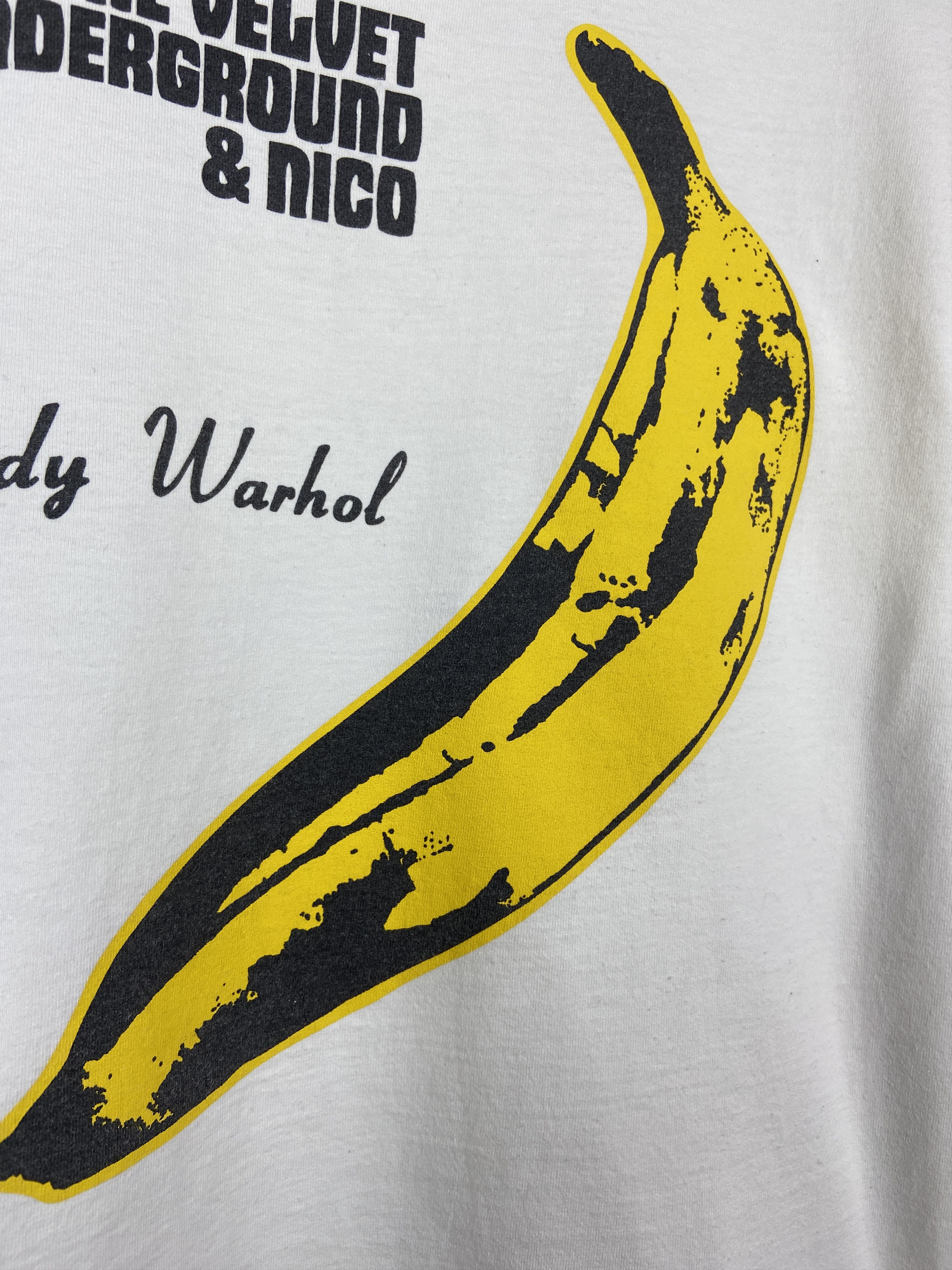 Andy Warhol Vintage The Velvet Underground Andy Warhol T Shirt Tee Size US L / EU 52-54 / 3 - 5 Thumbnail