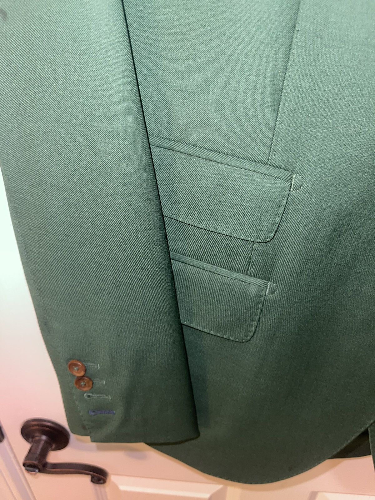 Custom Made R.Douglas Green Suit 36r