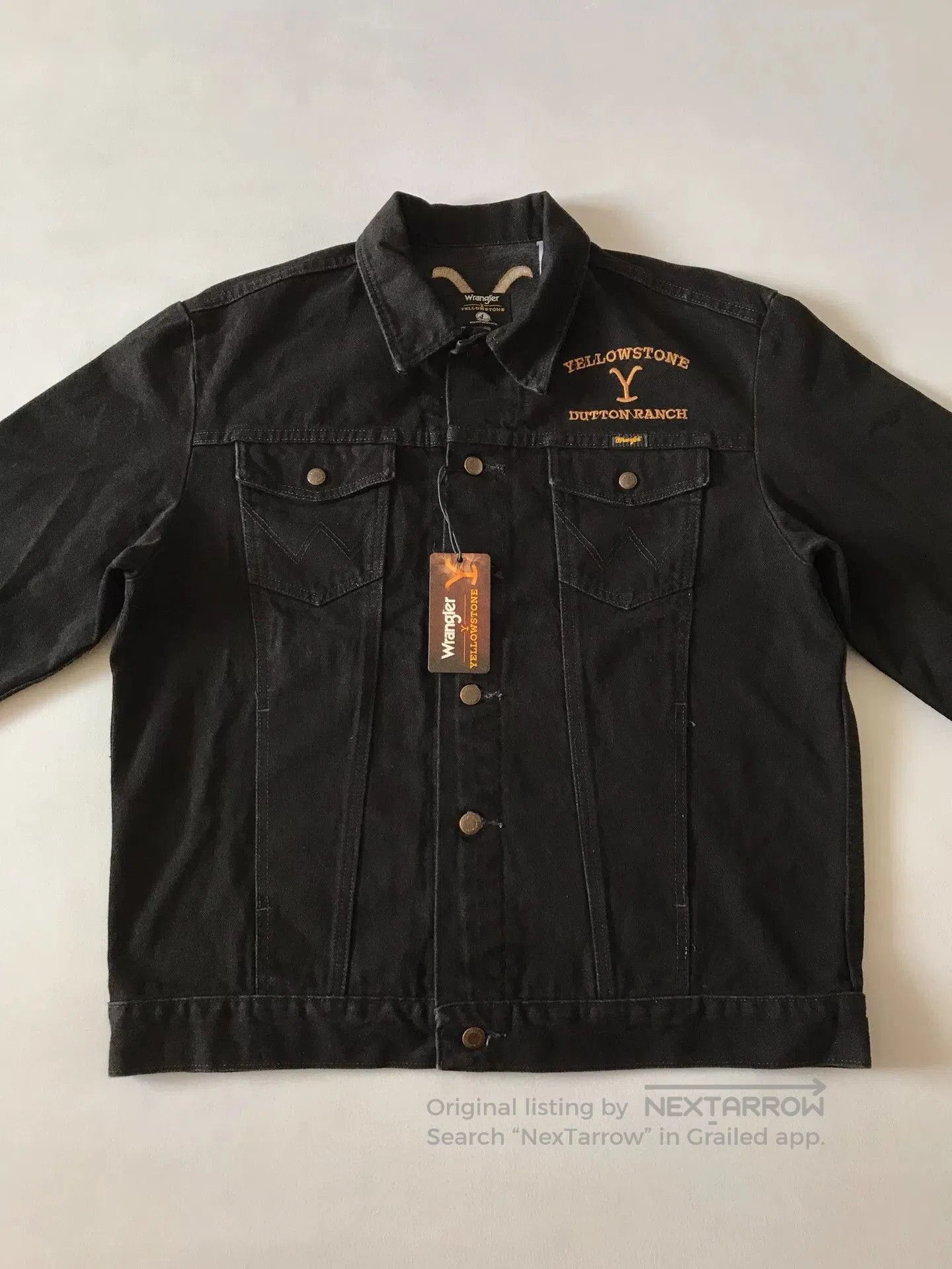 Wrangler Wrangler x Yellowstone Western Denim Jacket. Size US L / EU 52-54 / 3 - 3 Thumbnail