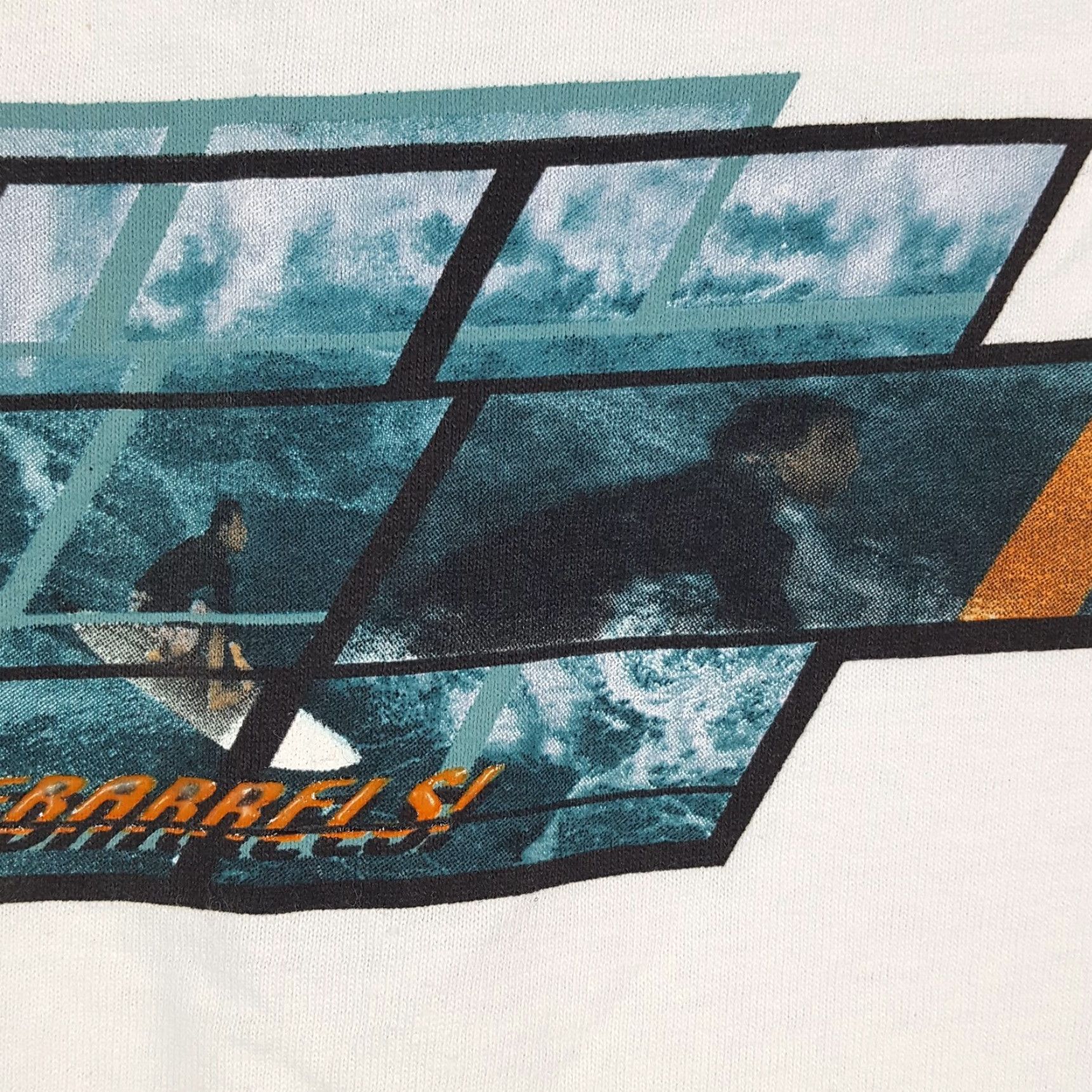 Vintage Y2K No Boundaries Surf Surfing Barrels Vintage Sz Large Sleeveless Tank T Shirt Size US L / EU 52-54 / 3 - 5 Thumbnail