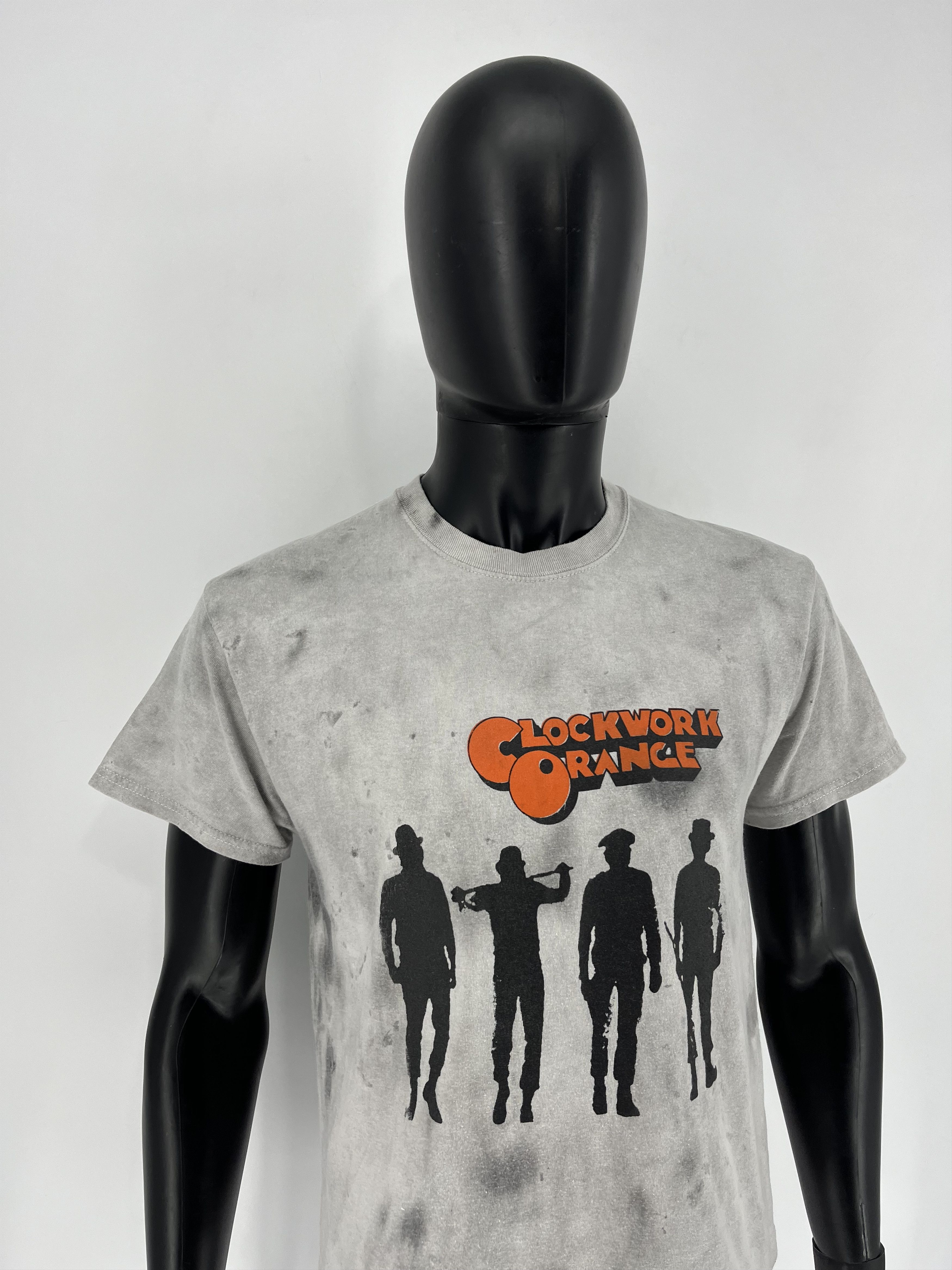 Band Tees Vintage Y2K Clockwork Orange Dead Face Horror Tee Size US M / EU 48-50 / 2 - 3 Thumbnail