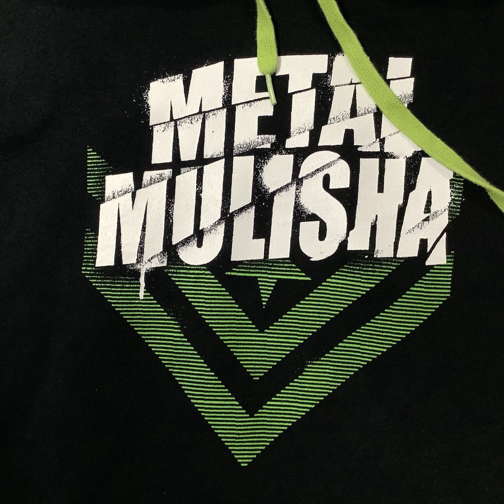 Metal Mulisha VINTAGE Metal Mulisha Pullover Hoodie Black Green Mens Size Large Long Sleeve Size US L / EU 52-54 / 3 - 2 Thumbnail