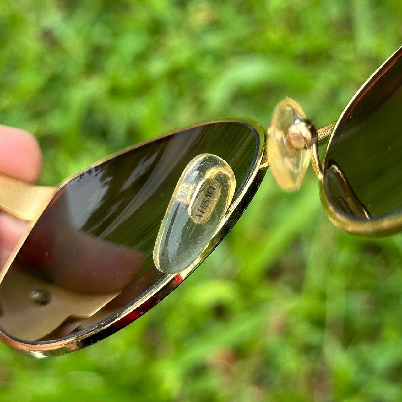 Versace Gianni Versace S64 31L Vintage Medusa Sunglasses Italy Size ONE SIZE - 12 Thumbnail