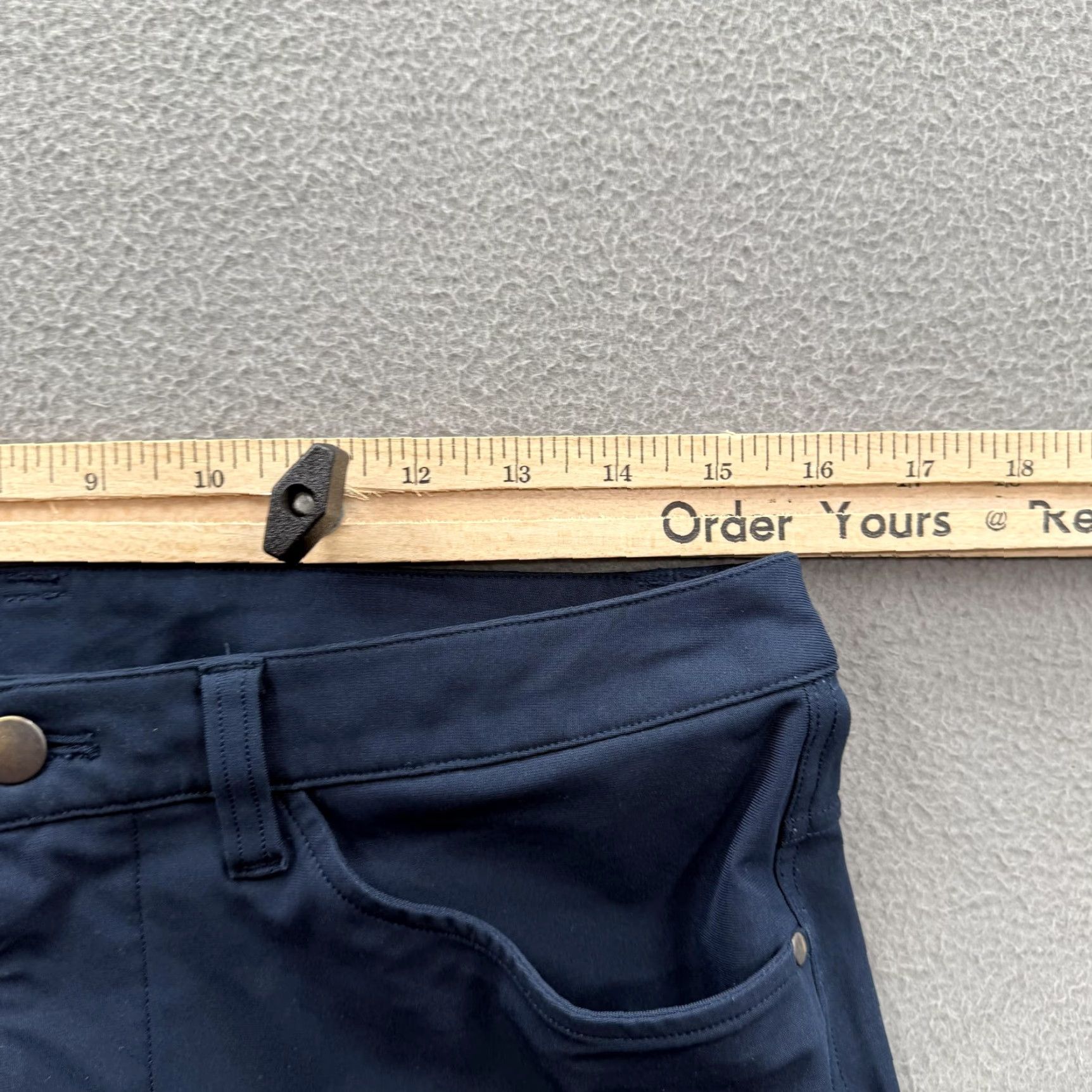 Lululemon Lululemon Pants Mens 30 Slim 33 Blue 5 Pocket Chino Casual Straight Leg Zipper Button 5-Pocket Size US 30 / EU 46 - 4 Thumbnail