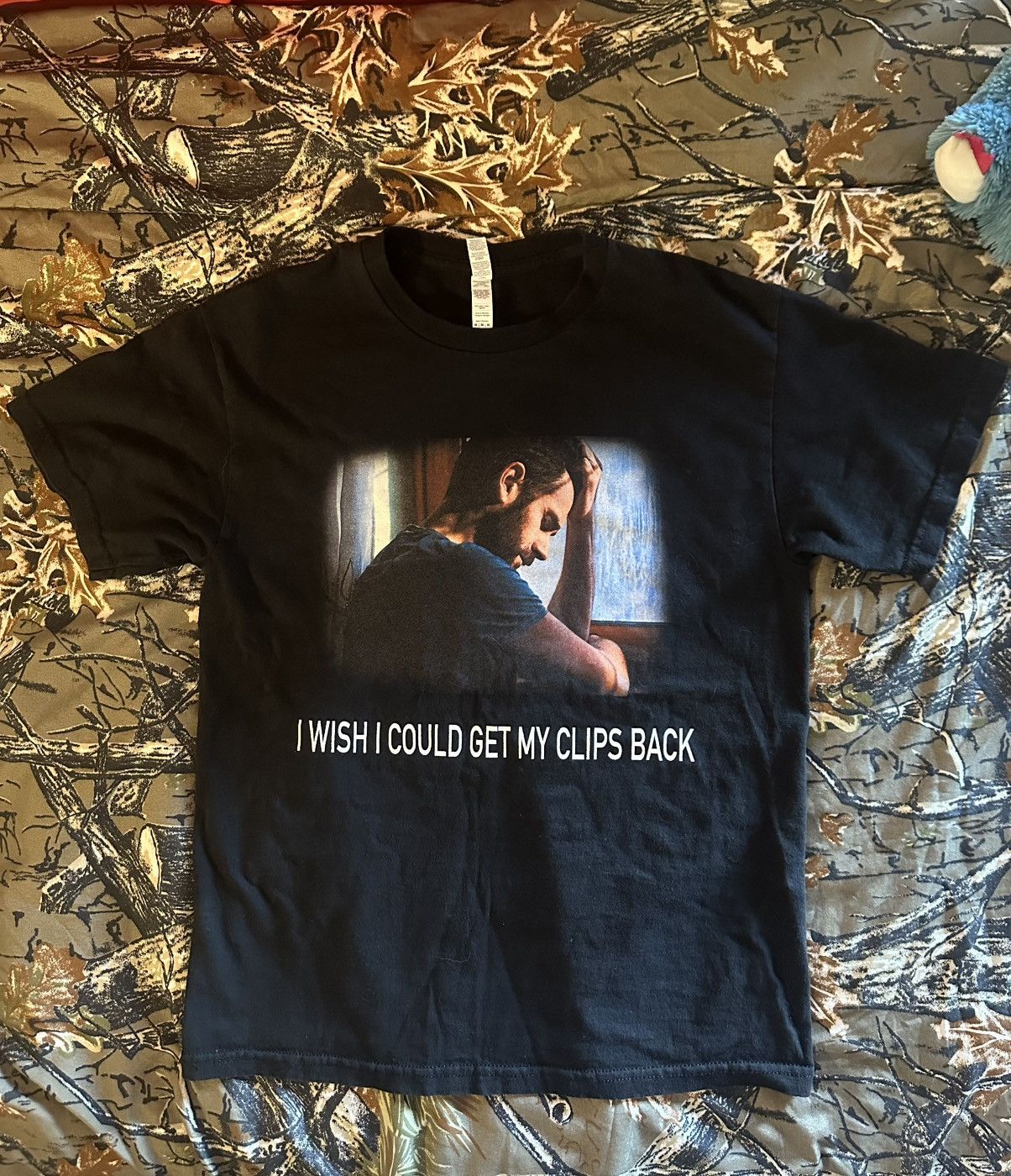 Band Tees × Vintage funny ‘i need my clips’ shirt Size US M / EU 48-50 / 2 - 1 Thumbnail