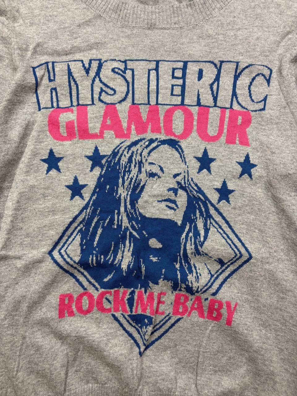 Hysteric Glamour HYSTERIC GLAMOUR ROCK ME BABY SWEATER Y2K VINTAGE Size S / US 4 / IT 40 - 2 Thumbnail