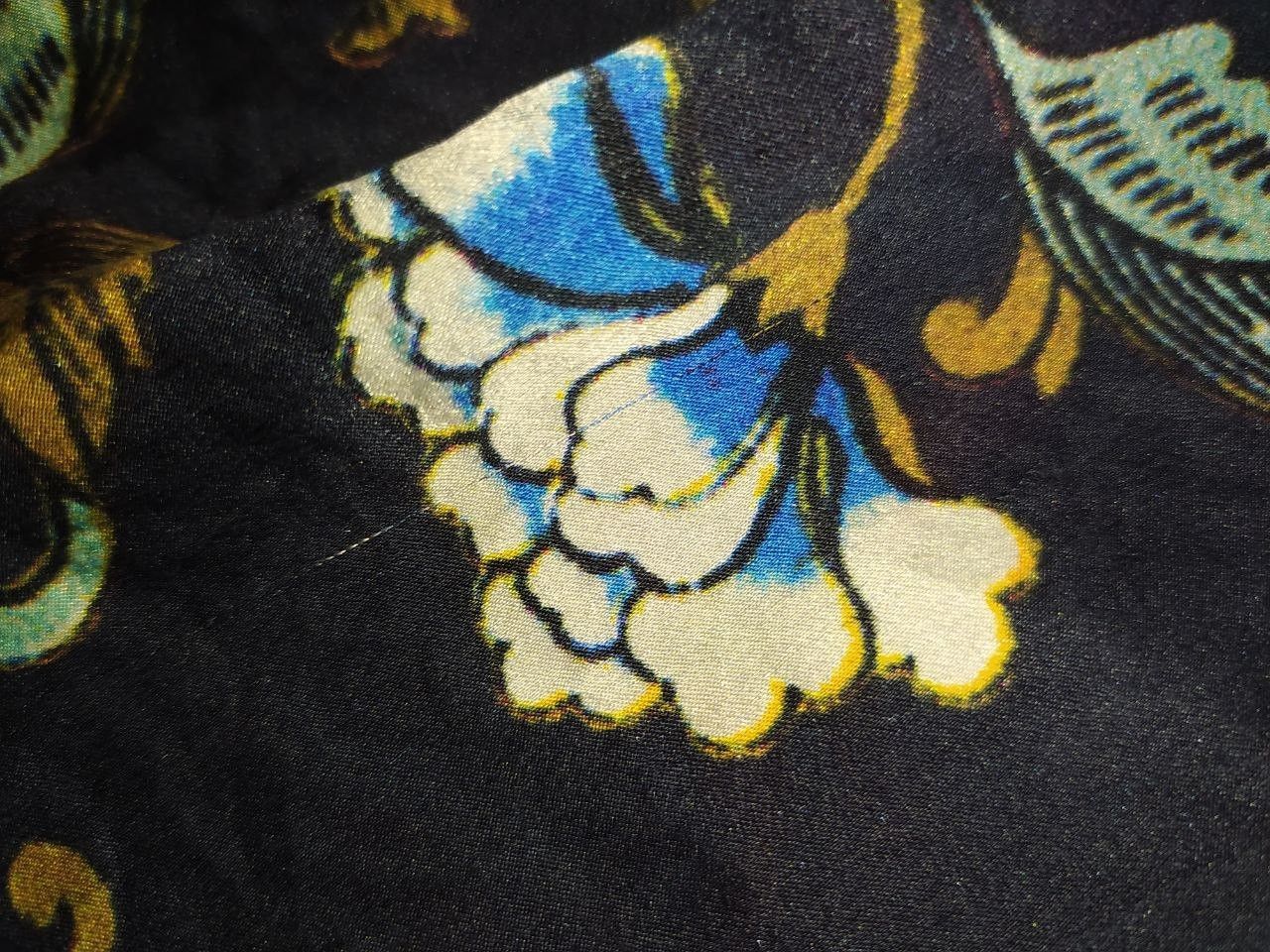 Vivienne Tam VIVIENNE TAM SILK FLORAL BLOUSE TOP Size S / US 4 / IT 40 - 7 Thumbnail