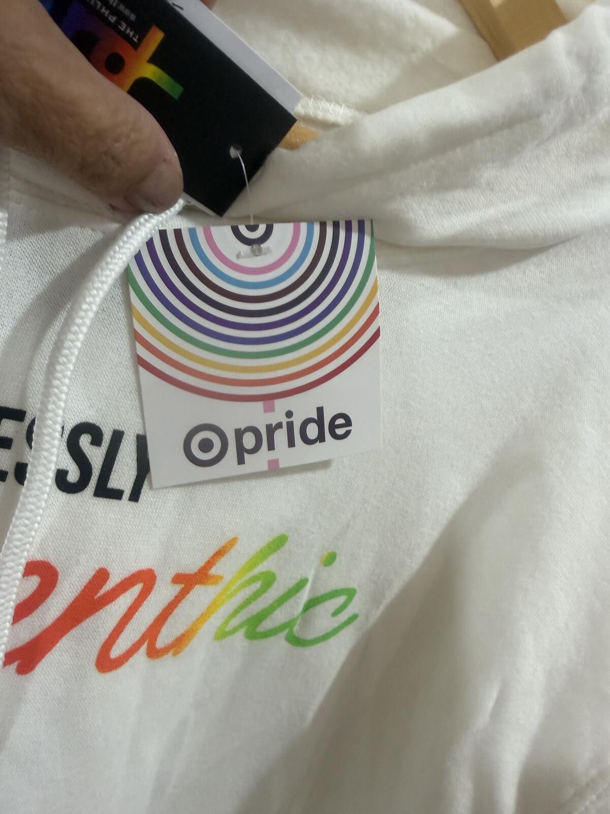 Target Basics Pride Hoodie The Phluid Project White Hoodie M size cod3 Size M / US 6-8 / IT 42-44 - 2 Thumbnail