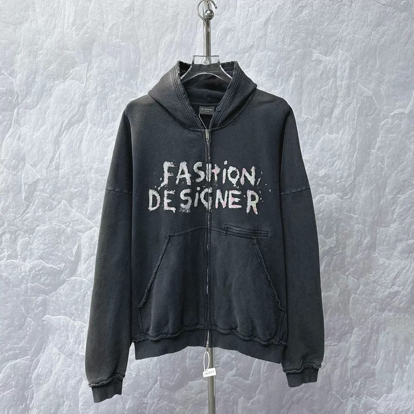 Balenciaga vintage logo hoodie from balenciaga Size XXS / US 00 / IT 34 - 1 Thumbnail