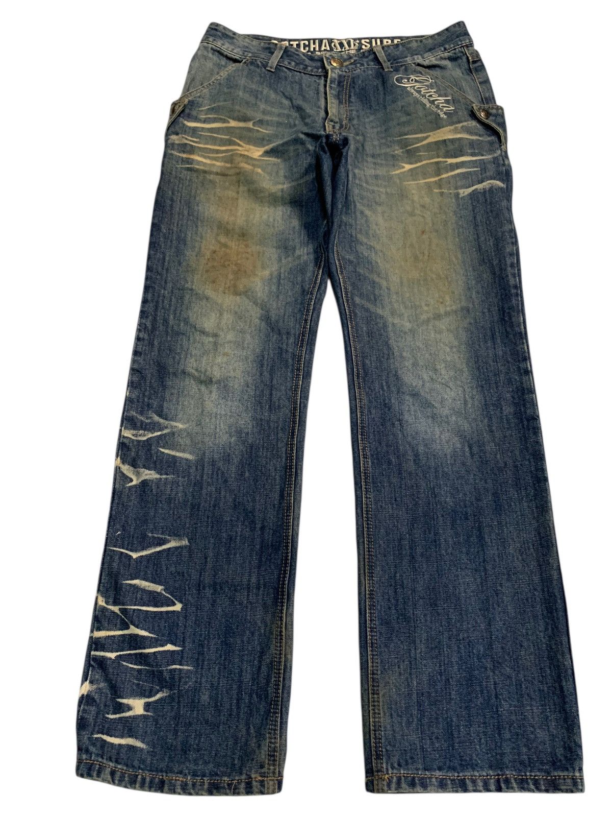 Other GOTCHA SURF AMERICAN SURF WEAR DISTRESSED DENIM Size US 36 / EU 52 - 2 Thumbnail