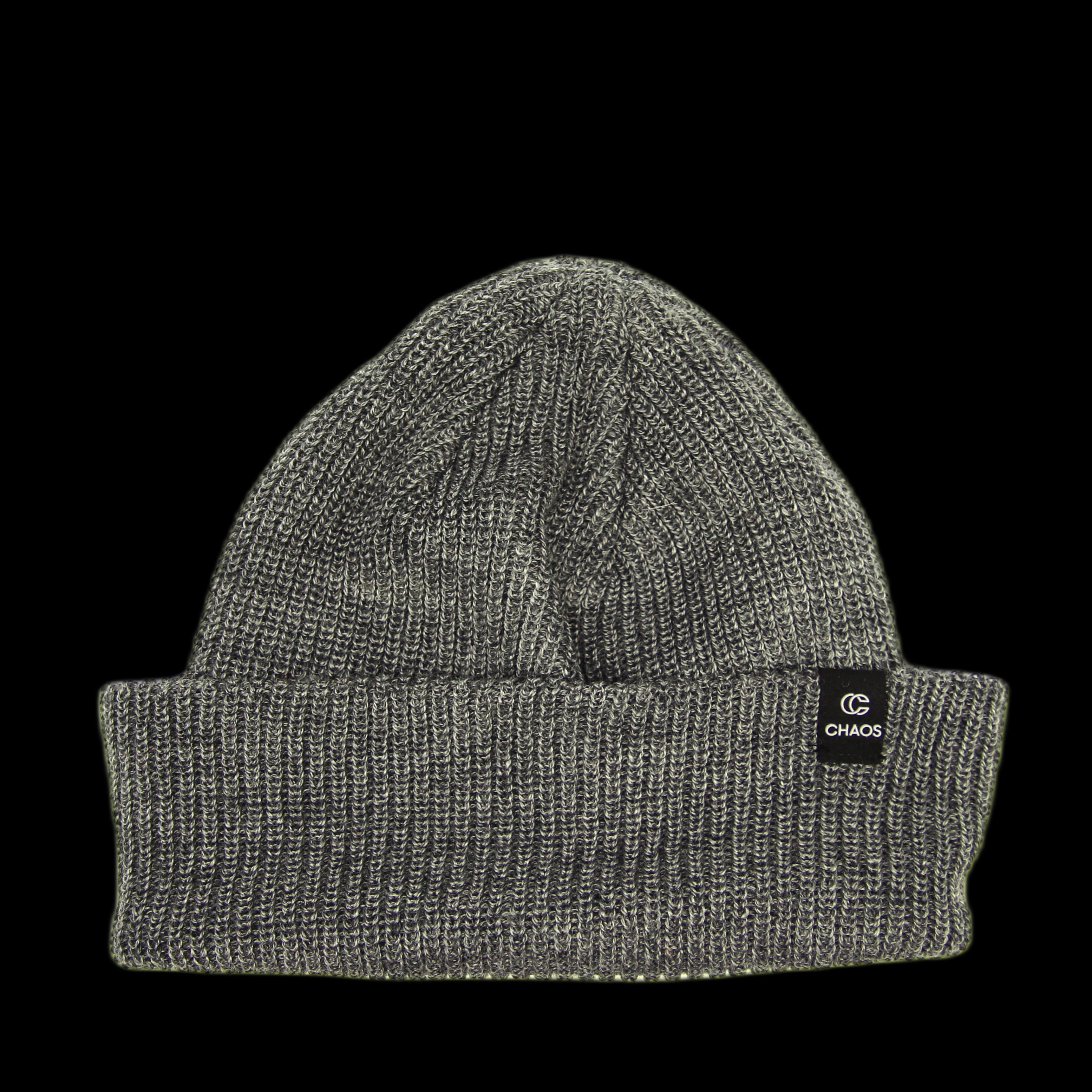 Other Chaos 50% Merino Wool Beanie Charcoal Size ONE SIZE - 1 Thumbnail