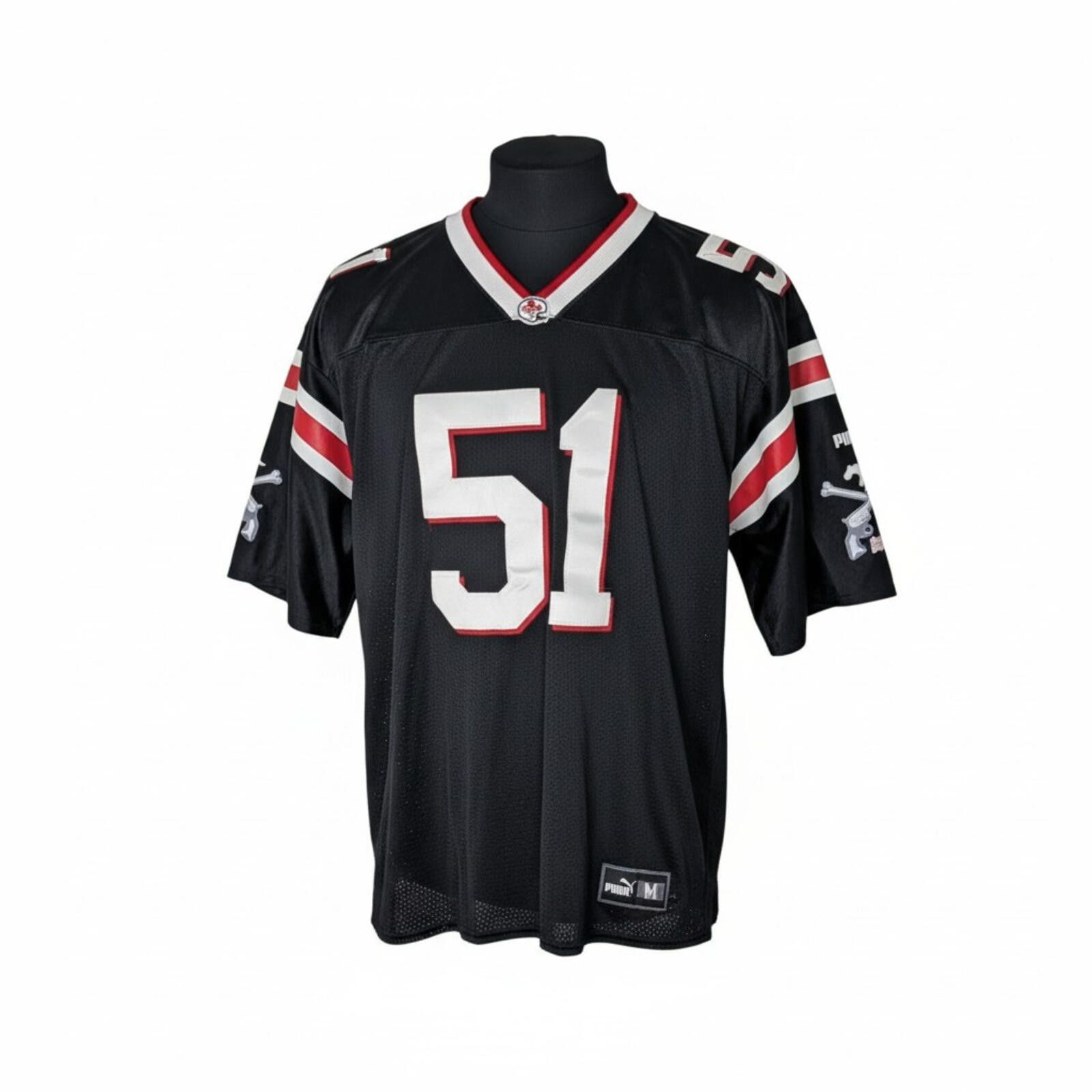 Puma Calgary Stampeders Alondra Johnson #51 CFL Jersey Men's M Size US M / EU 48-50 / 2 - 1 Thumbnail