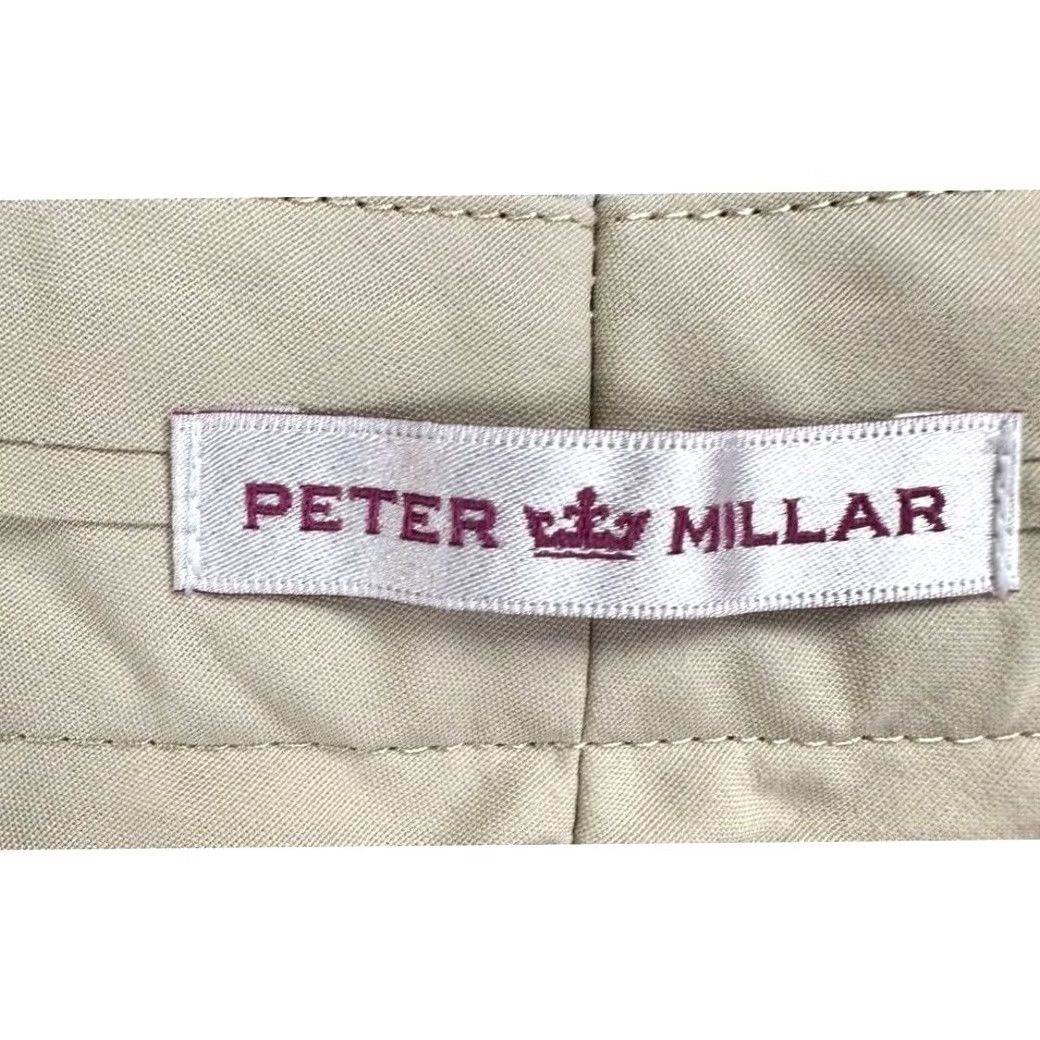 Peter Millar Peter Millar Shorts Womens 6 Yellow Blue Chino Flat Front Stretch Pull On EUC Size 24" / US 00 / IT 34 - 3 Thumbnail