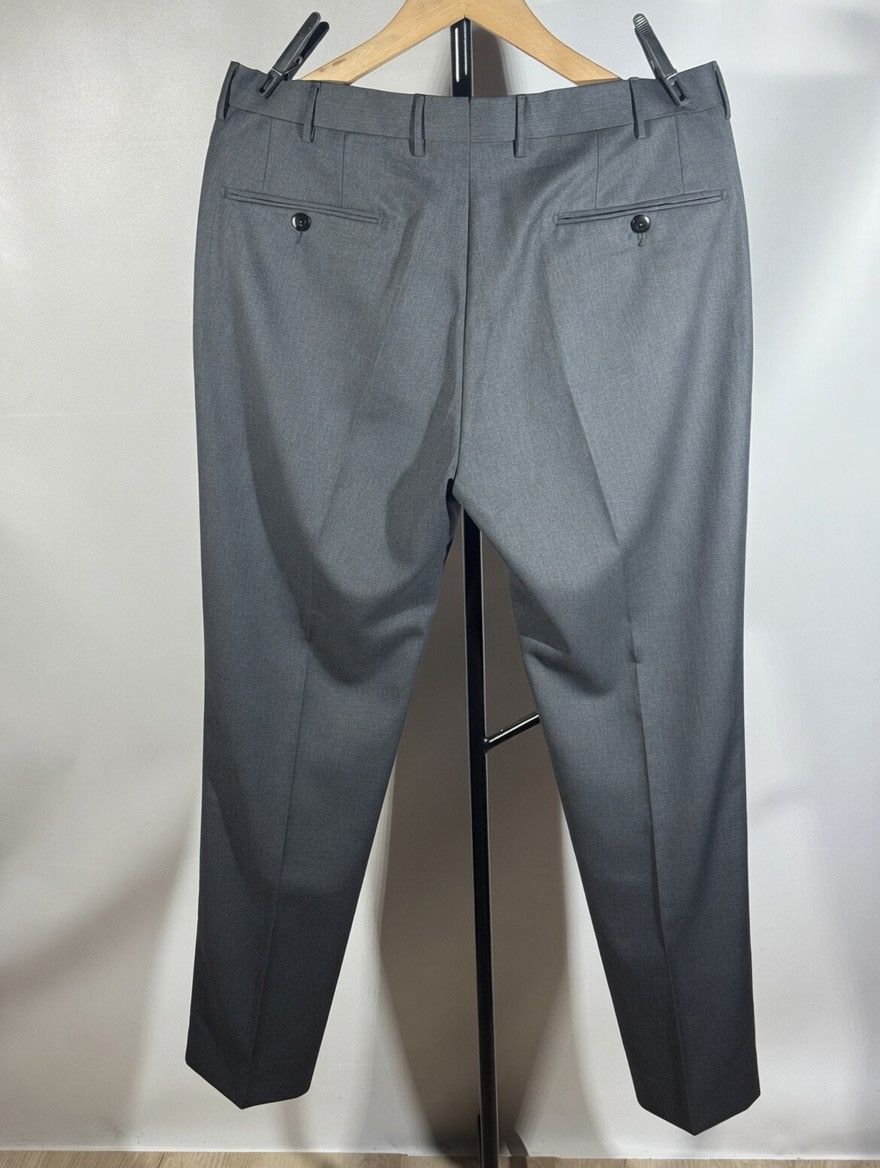 Ermenegildo Zegna Ermenegildo Zegna Dress Pants w34 Gray Slacks Straight Wool Size US 34 / EU 50 - 3 Thumbnail