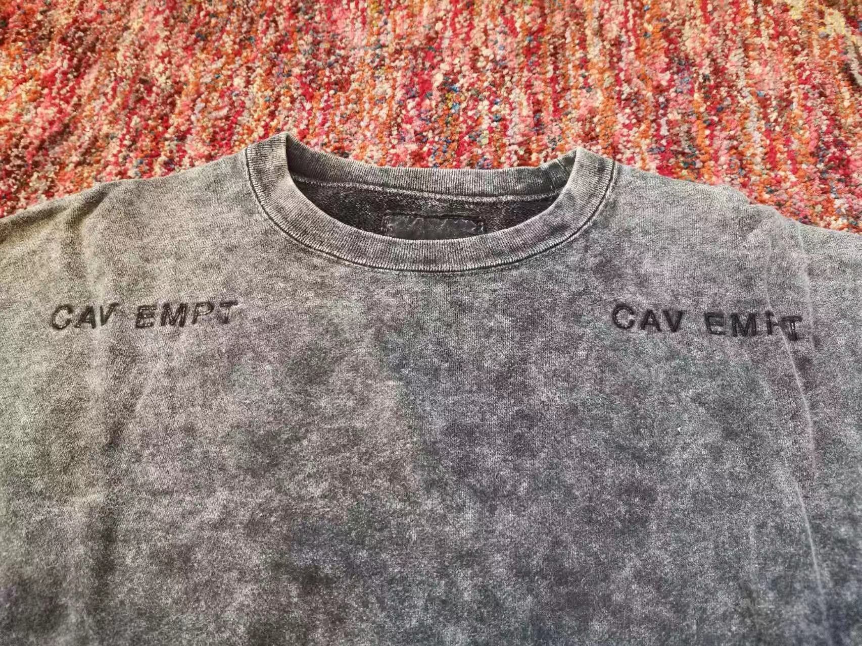 Cav Empt Cav Empt Bleach Wash Crew Sweat Grey Size US L / EU 52-54 / 3 - 5 Thumbnail