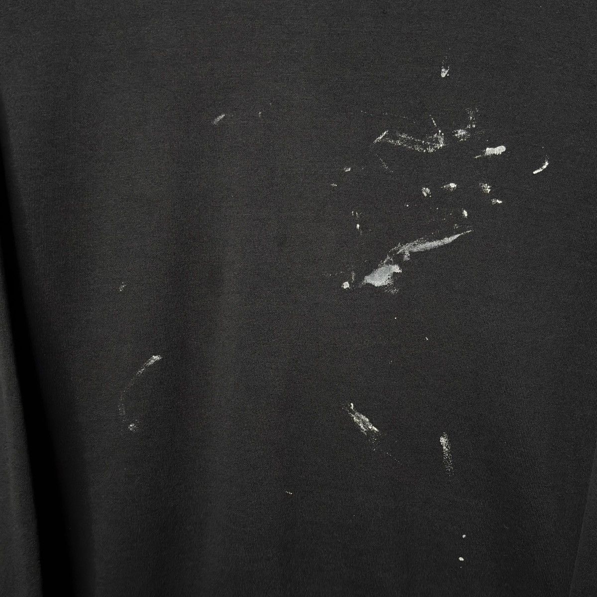 Jerzees Vintage 1990s Paint Splatter Blank Crewneck, Size XXL, Black Size US XXL / EU 58 / 5 - 4 Thumbnail